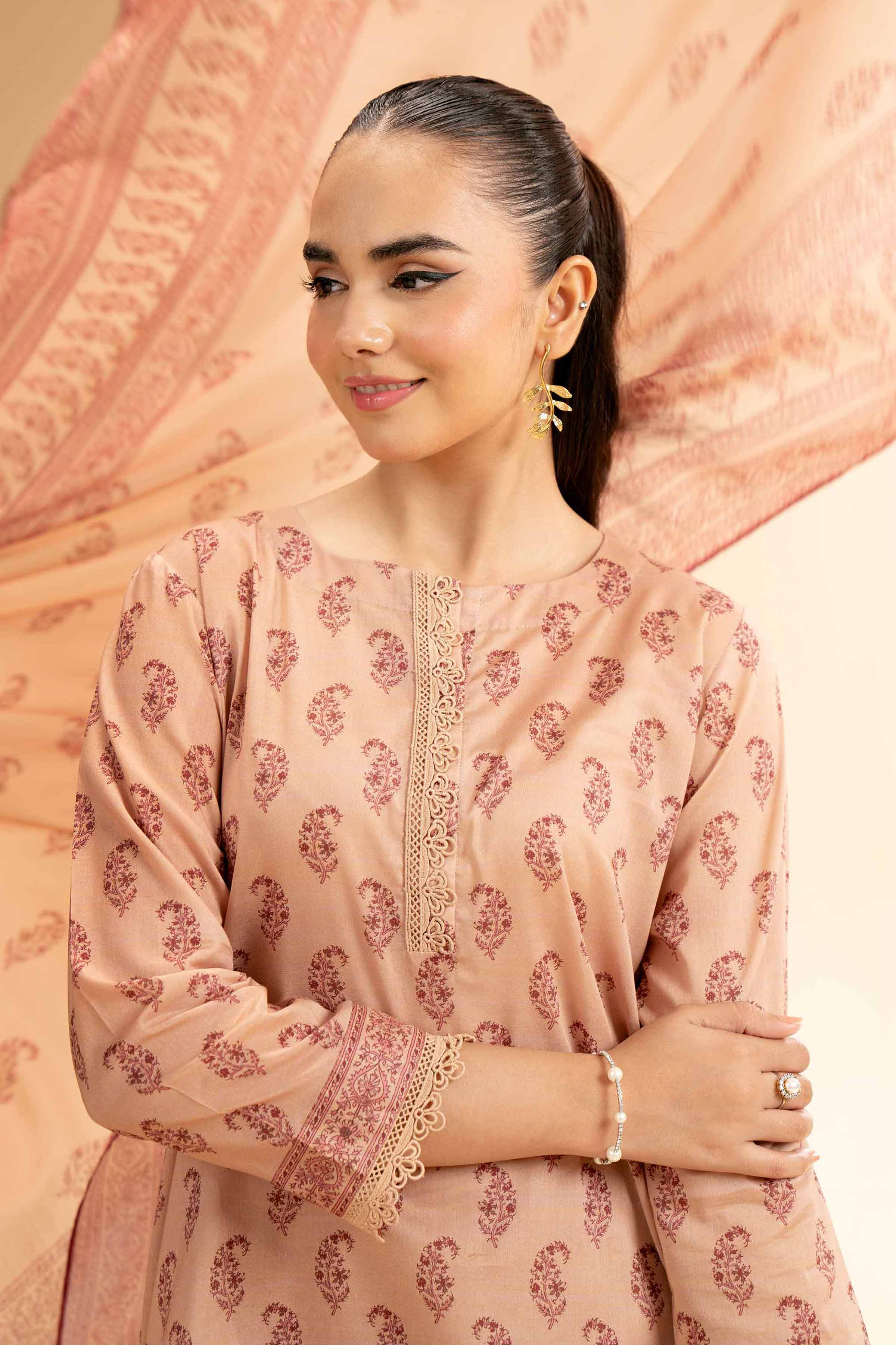 2 Piece - Digital Printed Suit - 42501522 for Women - Unstitched Collection | Nishat | Shop Online