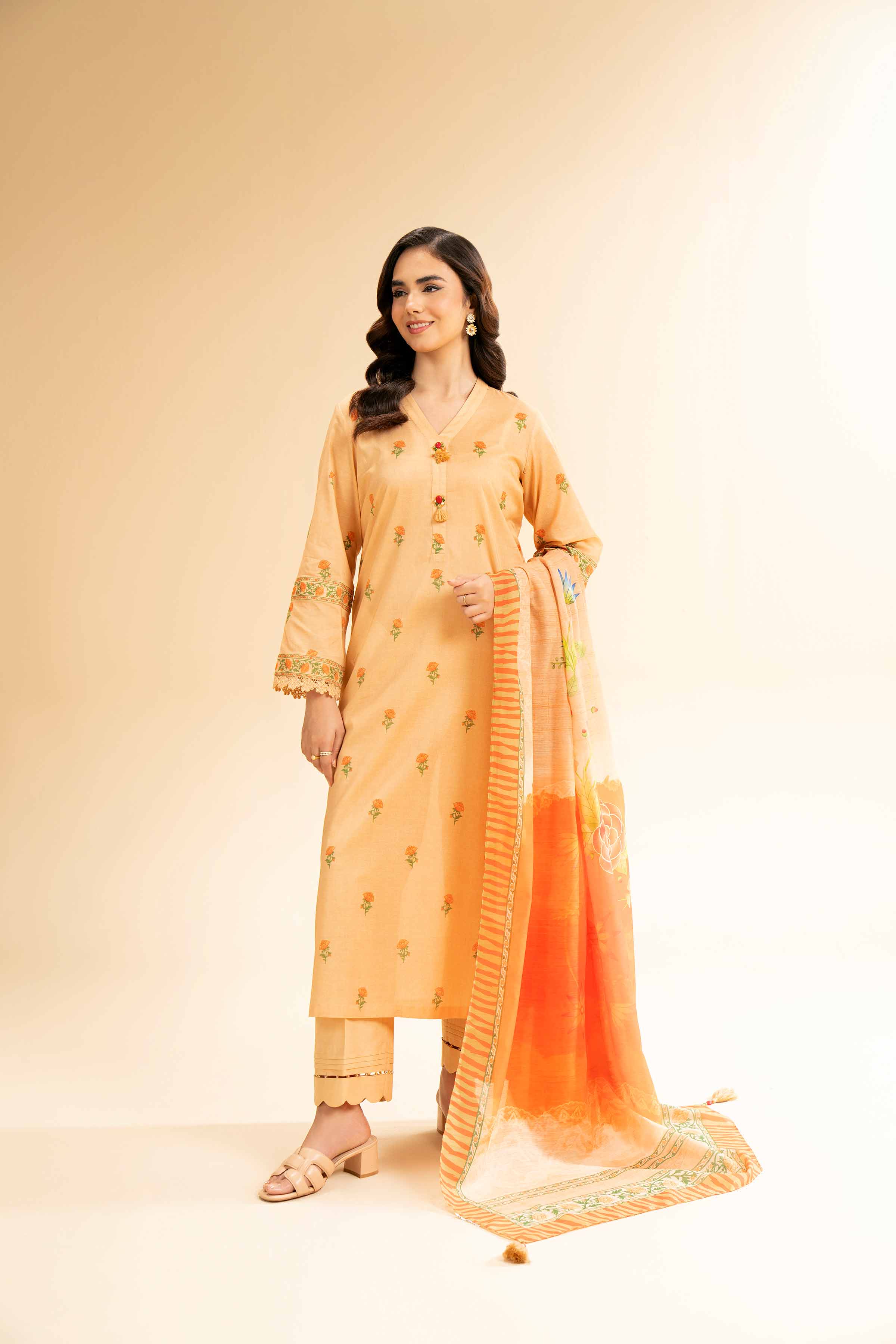 2 Piece - Digital Printed Suit - 42501523 for Women - Unstitched Collection | Nishat | Shop Online
