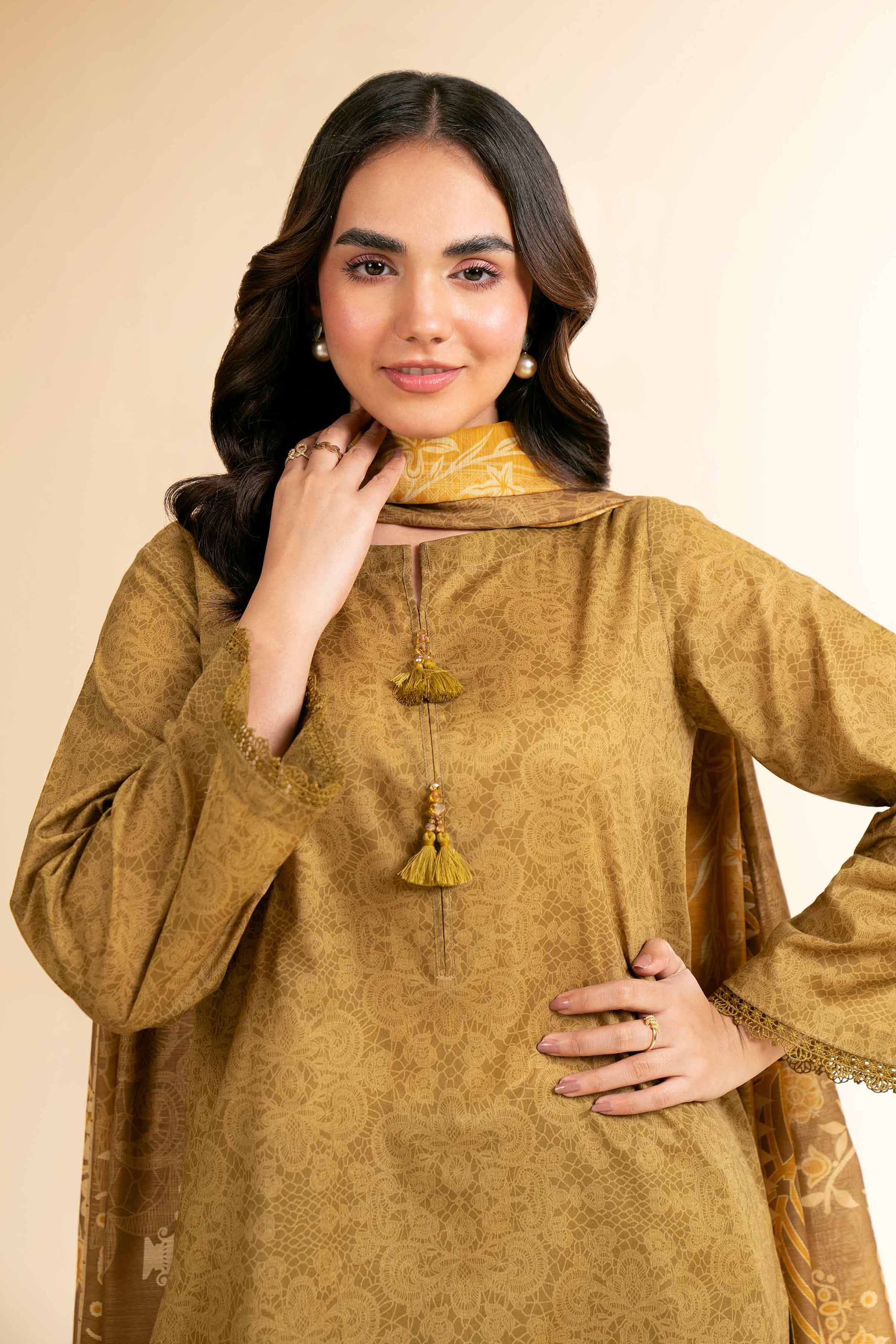 2 Piece - Digital Printed Suit - 42501524 for Women - Unstitched Collection | Nishat | Shop Online