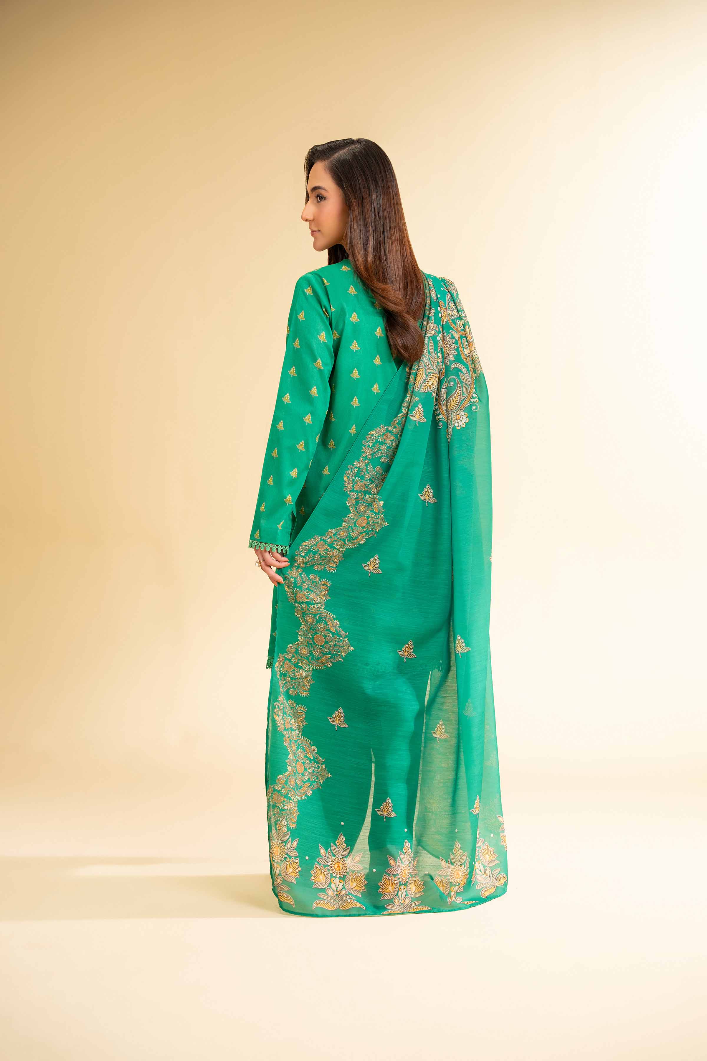 2 Piece - Digital Printed Suit - 42501525 for Women - Unstitched Collection | Nishat | Shop Online