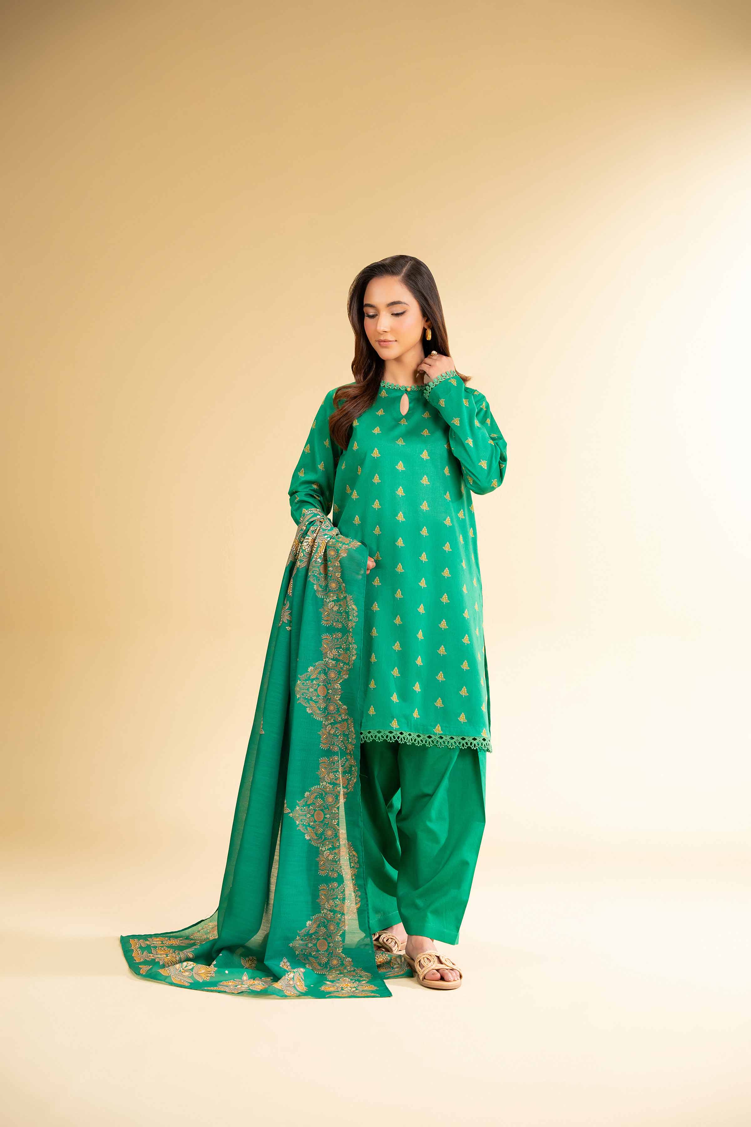2 Piece - Digital Printed Suit - 42501525 for Women - Unstitched Collection | Nishat | Shop Online