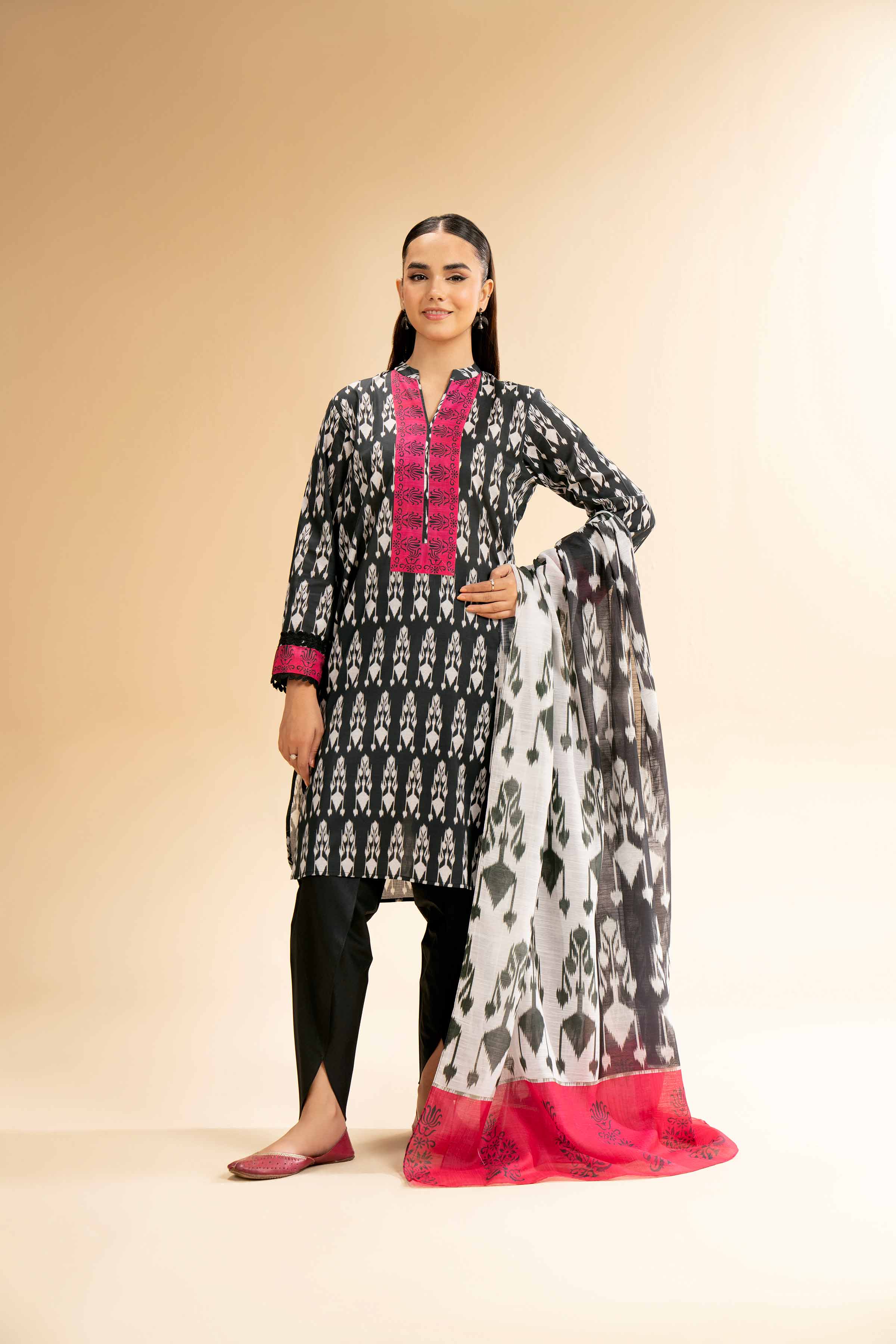 2 Piece - Digital Printed Suit - 42501527 for Women - Unstitched Collection | Nishat | Shop Online