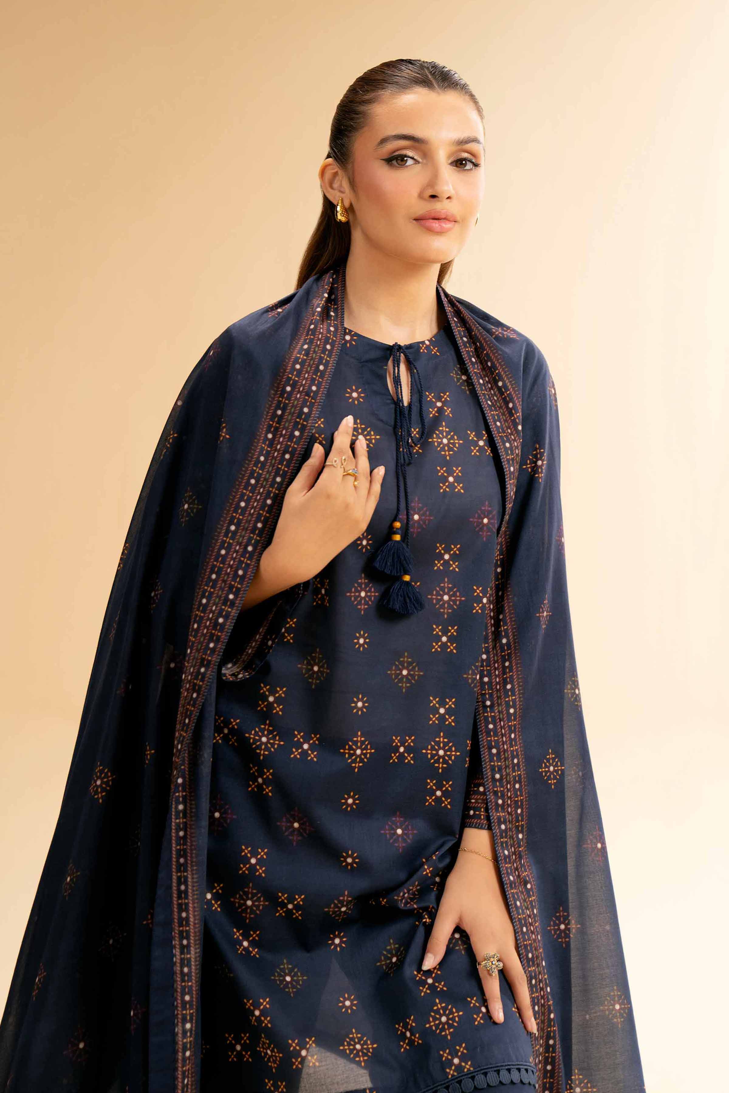 2 Piece - Printed Suit - 42501529 for Women - Unstitched Collection | Nishat | Shop Online