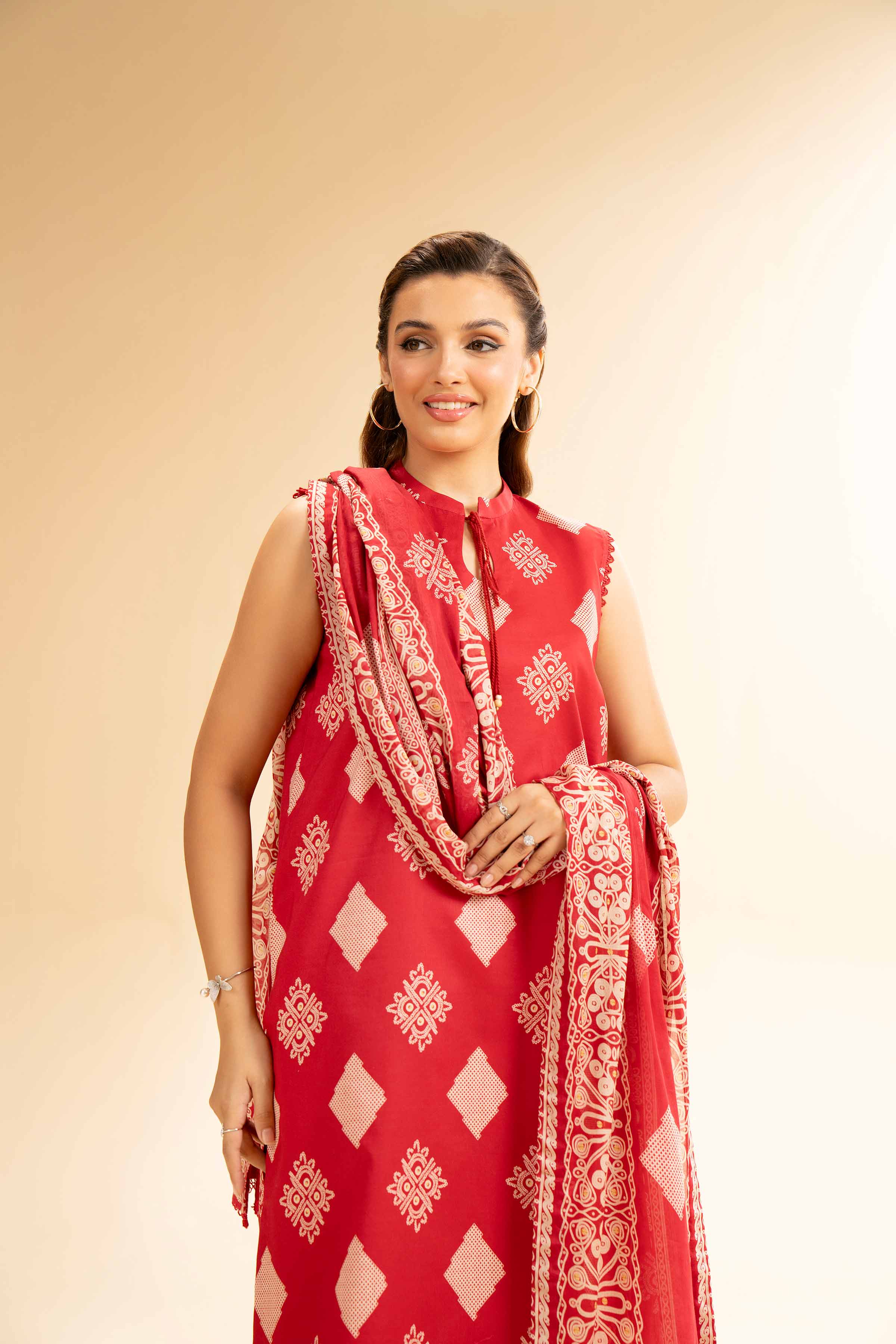 2 Piece - Printed Suit - 42501532 for Women - Unstitched Collection | Nishat | Shop Online
