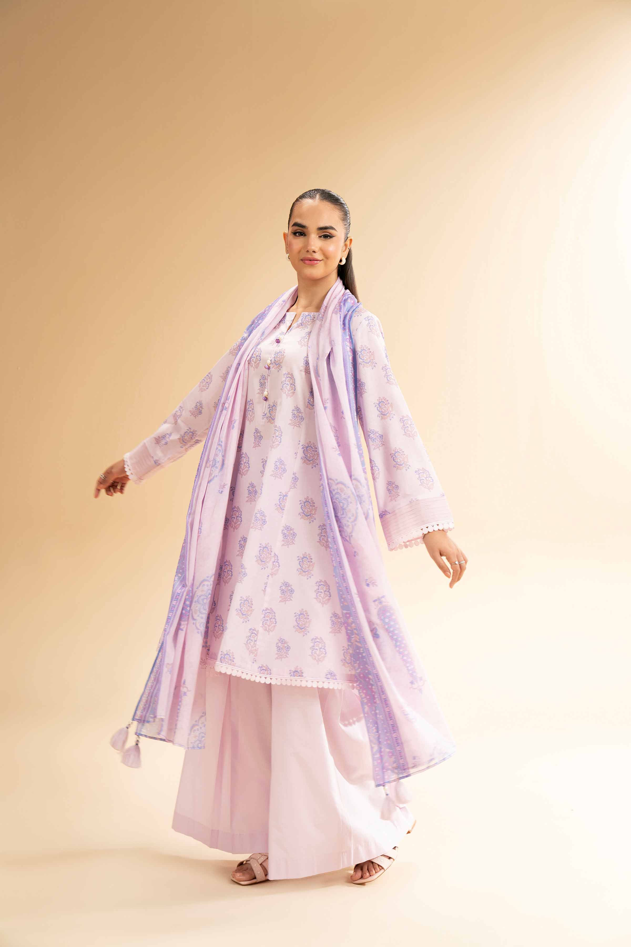 2 Piece - Printed Suit - 42501533 for Women - Unstitched Collection | Nishat | Shop Online