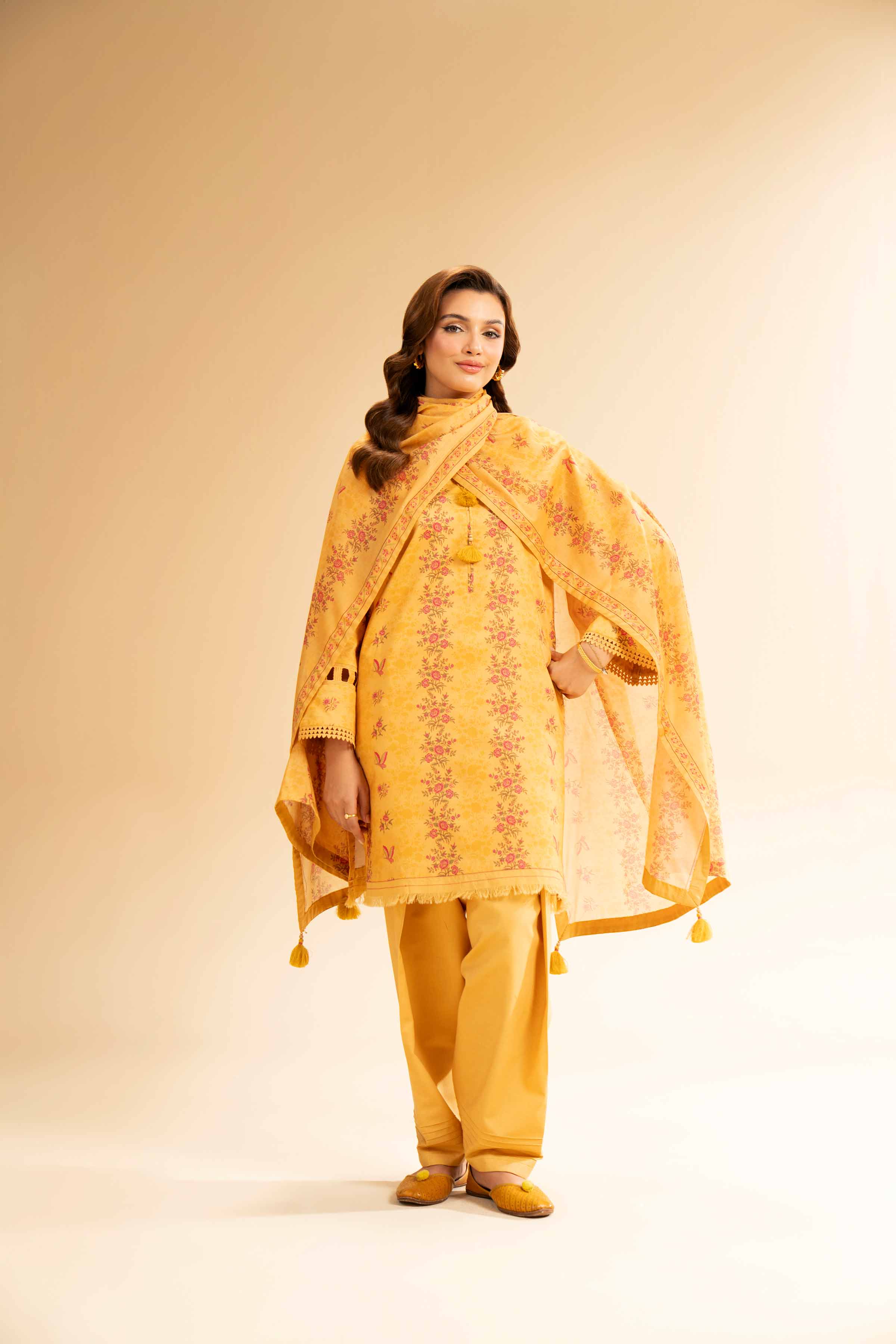 2 Piece - Printed Suit - 42501534 for Women - Unstitched Collection | Nishat | Shop Online