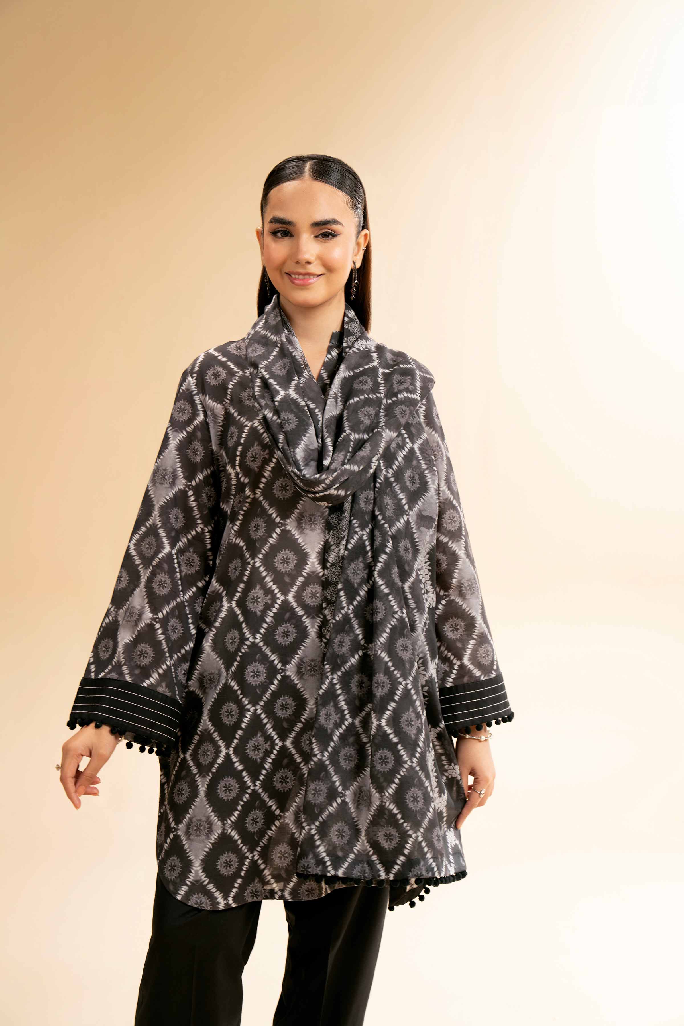 2 Piece - Printed Suit - 42501535 for Women - Unstitched Collection | Nishat | Shop Online
