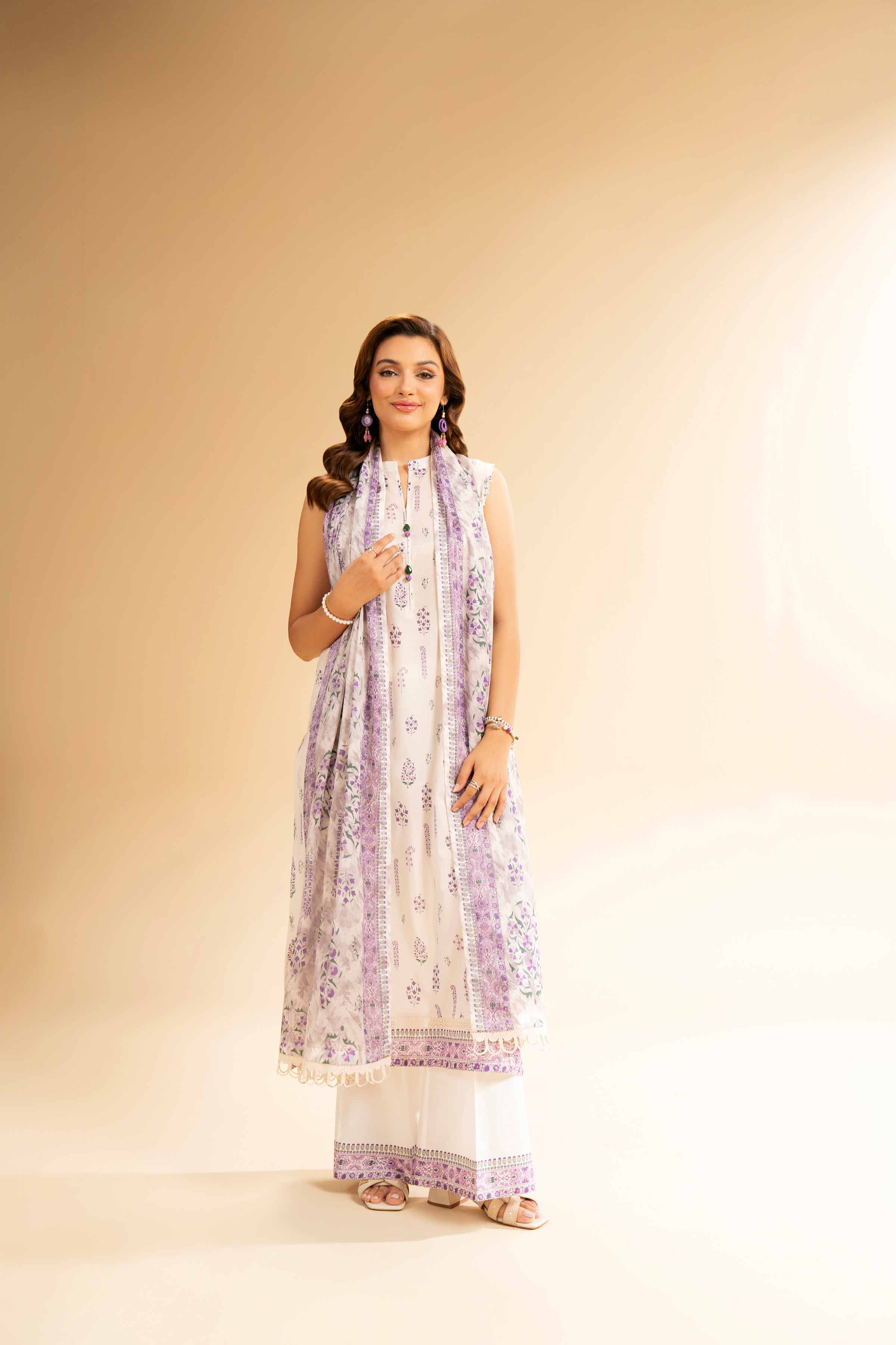 2 Piece - Printed Suit - 42501536 for Women - Unstitched Collection | Nishat | Shop Online