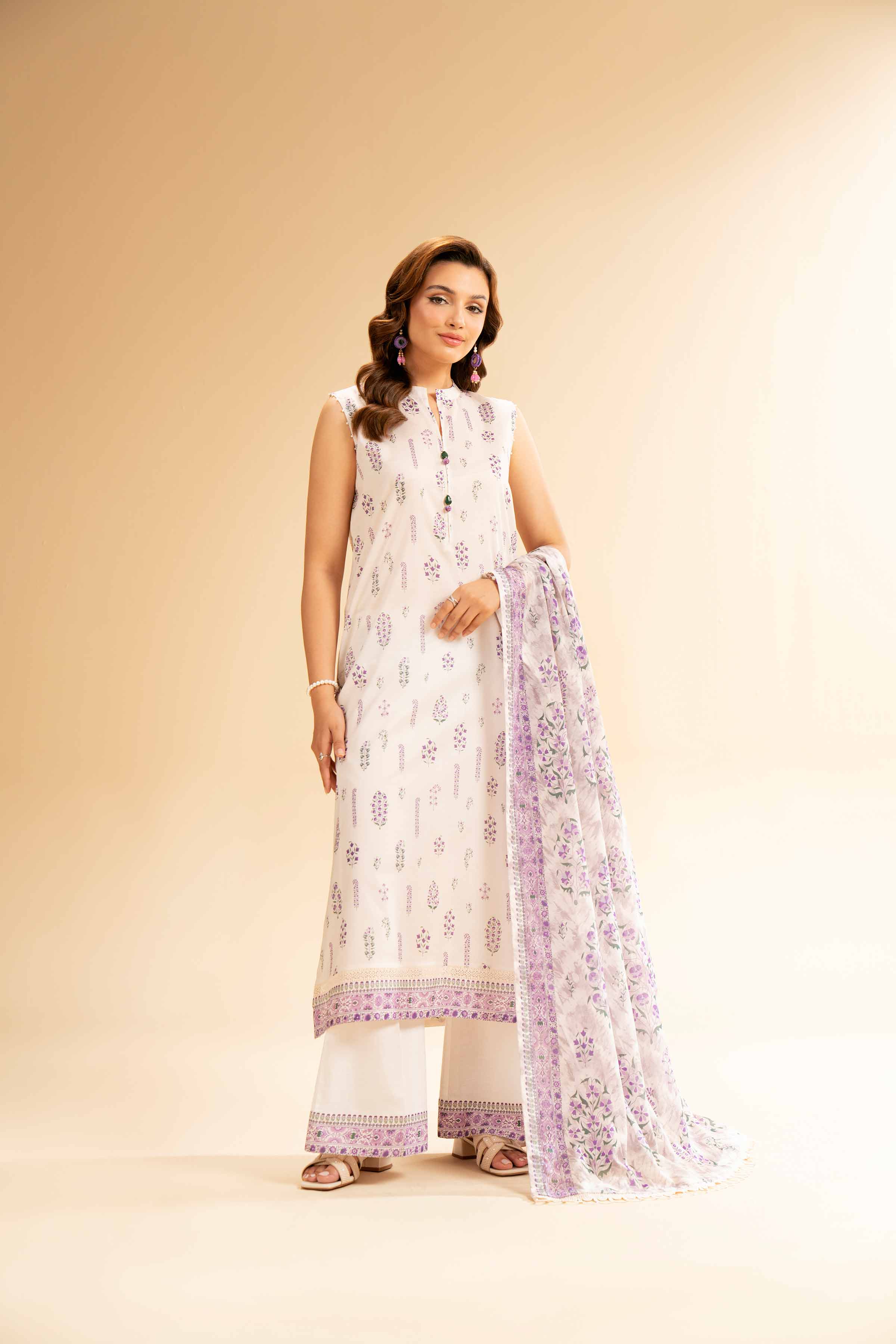 2 Piece - Printed Suit - 42501536 for Women - Unstitched Collection | Nishat | Shop Online