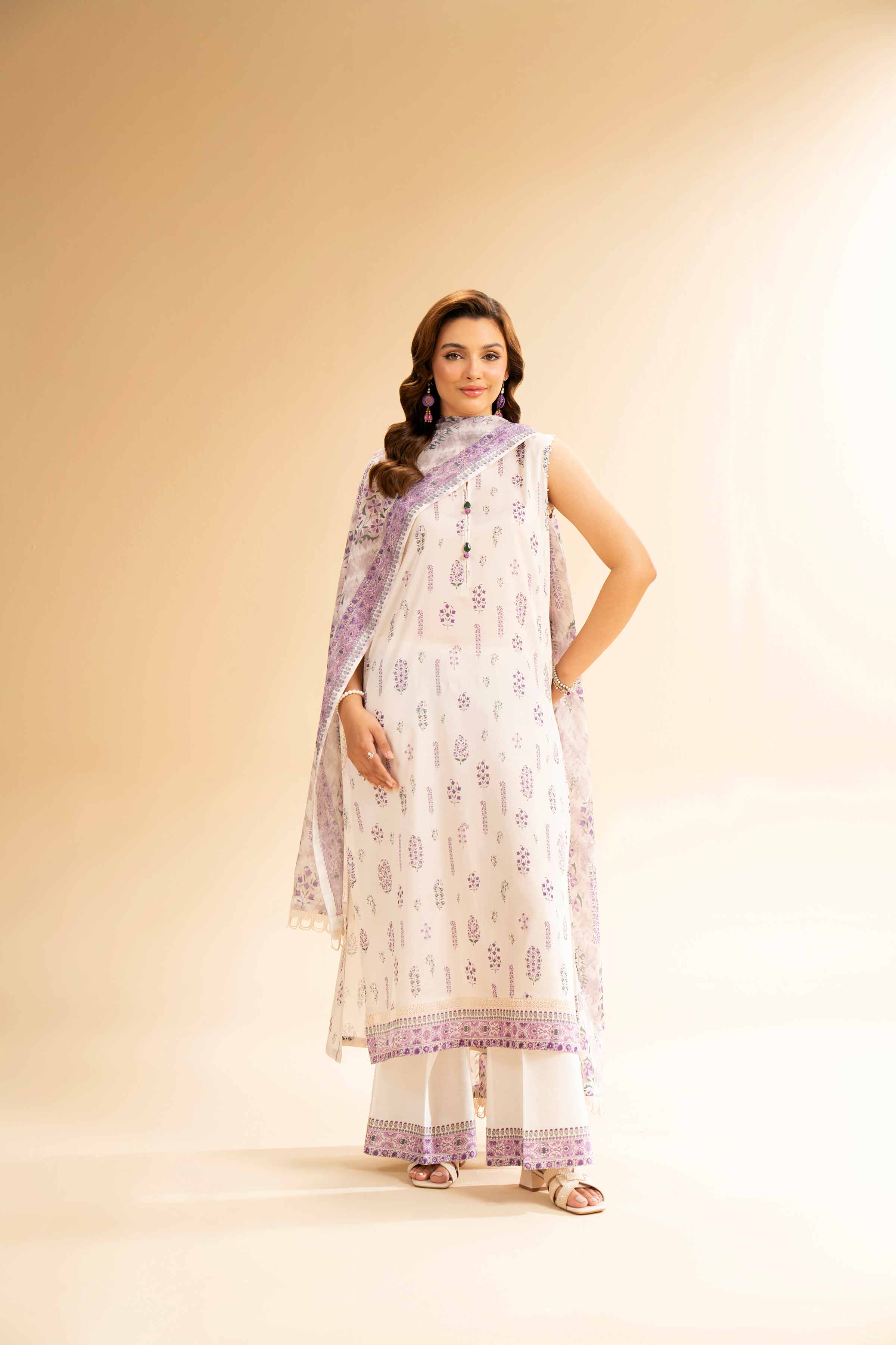 2 Piece - Printed Suit - 42501536 for Women - Unstitched Collection | Nishat | Shop Online