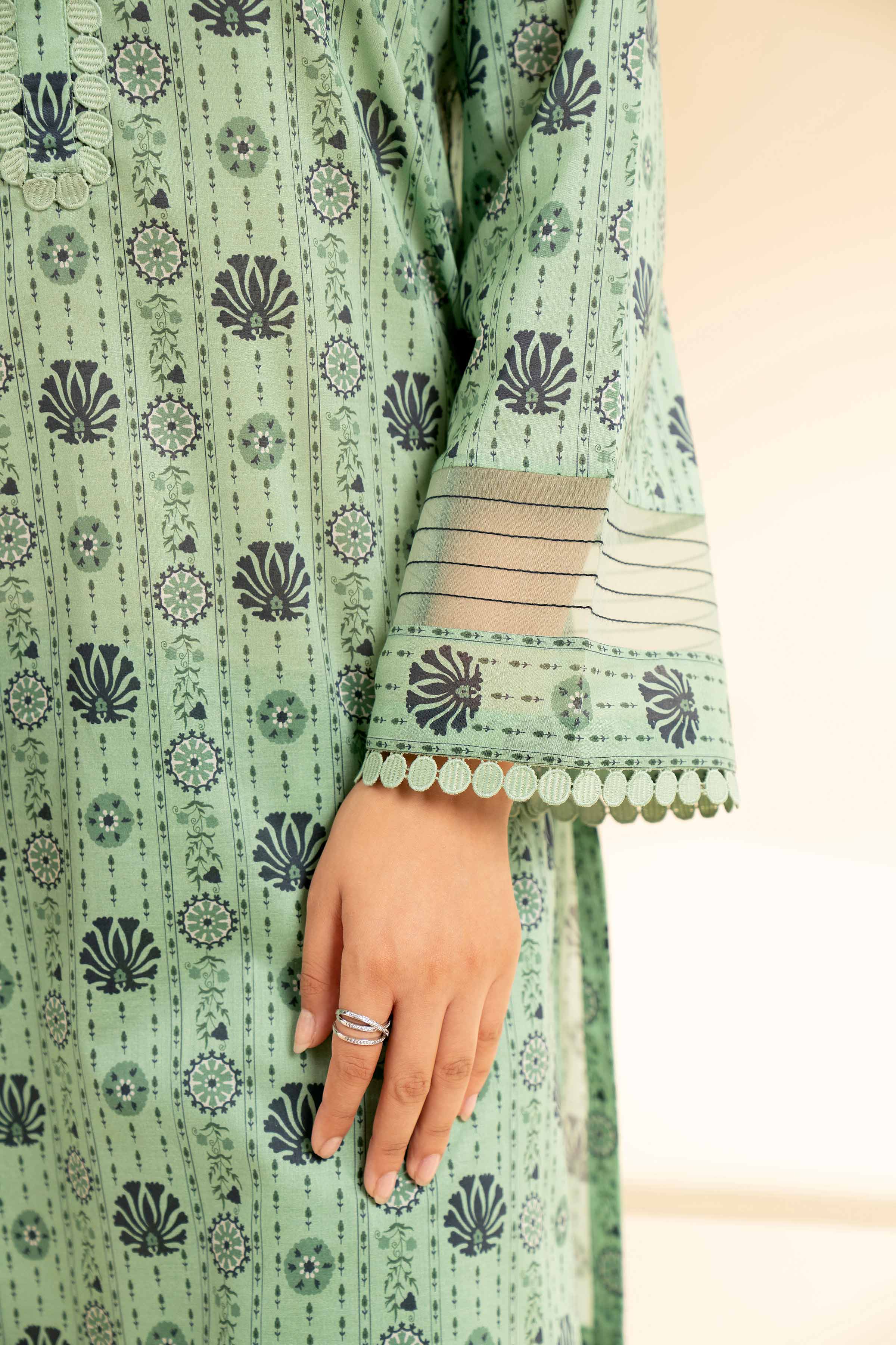 2 Piece - Printed Suit - 42501537 for Women - Unstitched Collection | Nishat | Shop Online