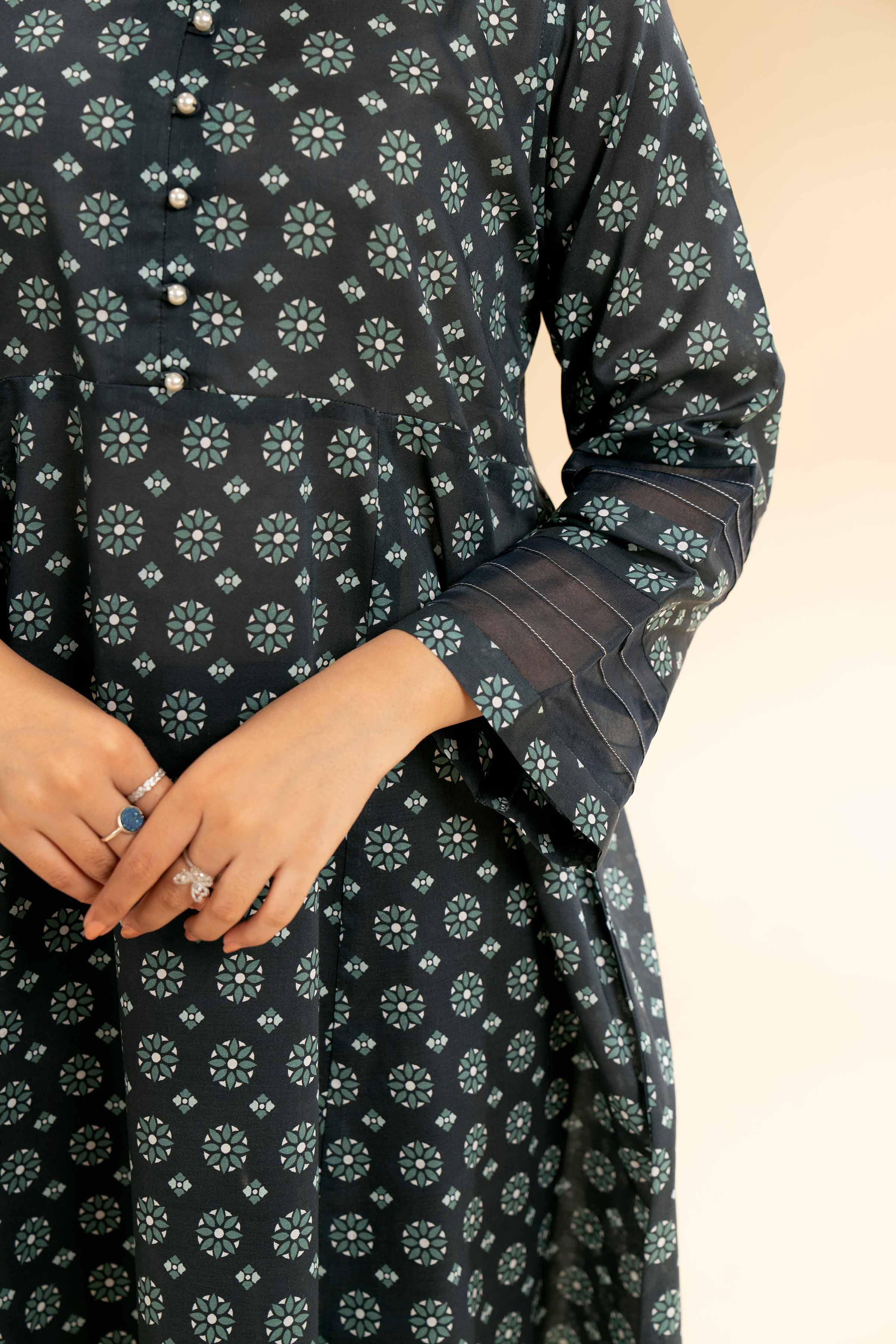 2 Piece - Printed Suit - 42501538 for Women - Unstitched Collection | Nishat | Shop Online