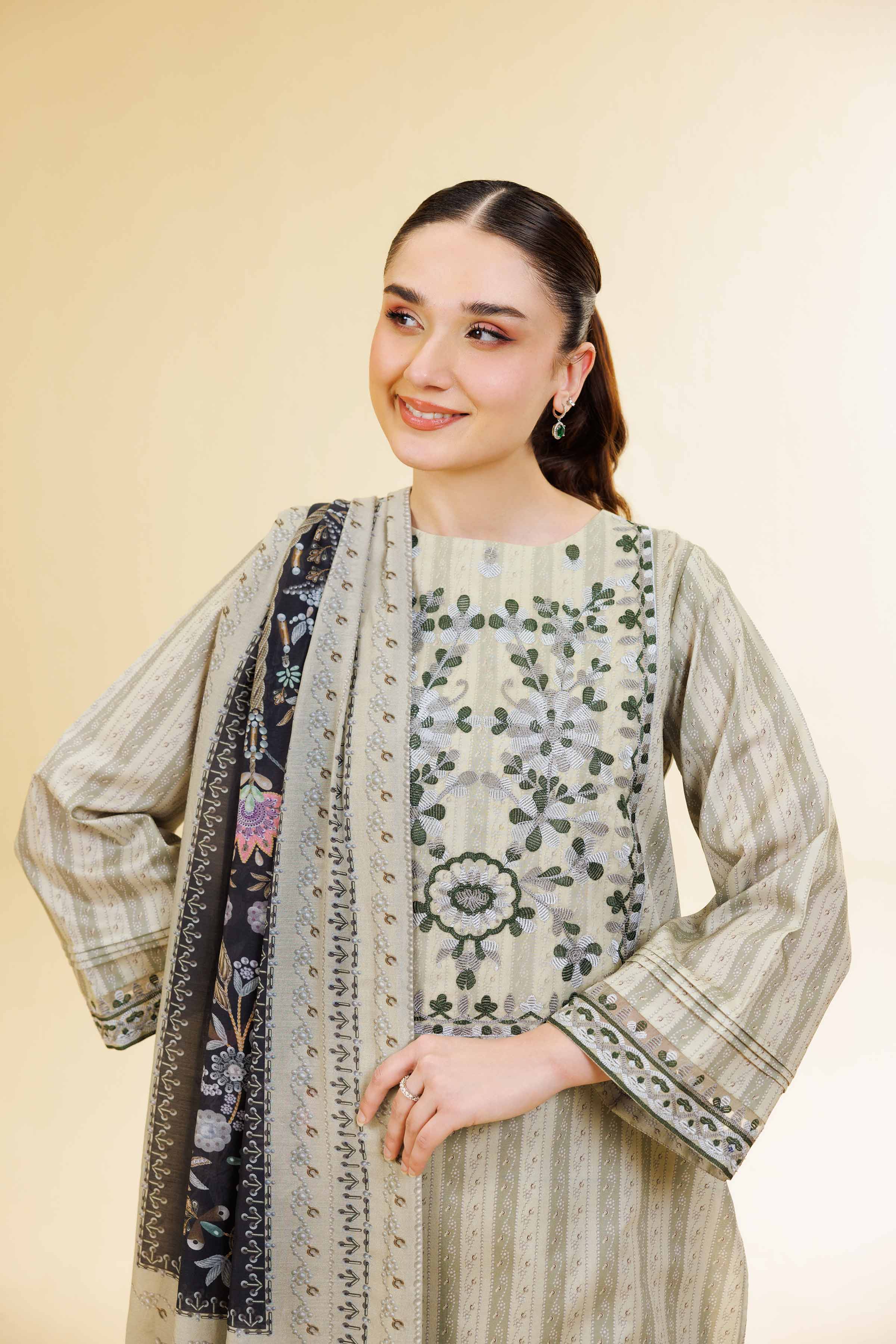 2 Piece - Digital Printed Suit - 42501542 for Women - Unstitched Collection | Nishat | Shop Online