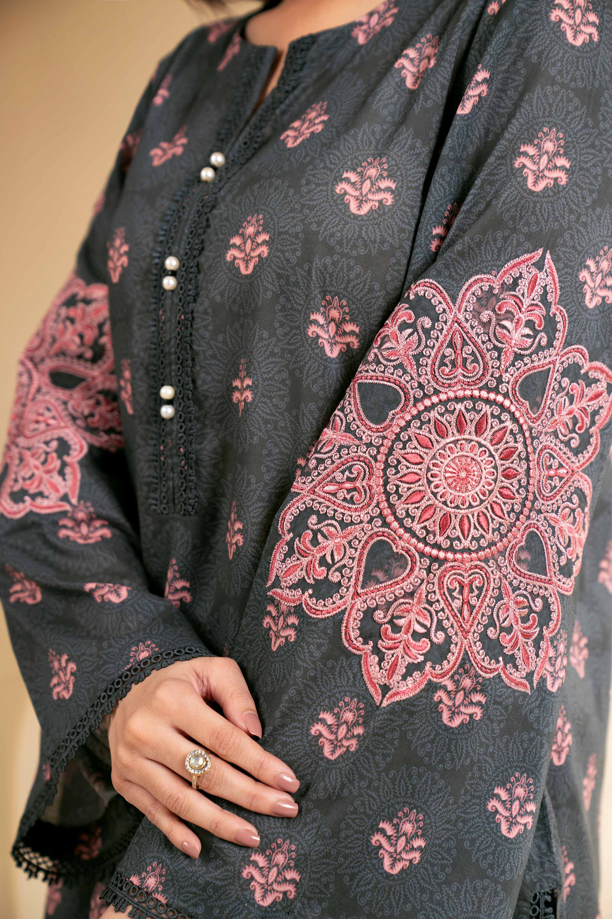 2 Piece - Digital Printed Suit - 42501545 for Women - Unstitched Collection | Nishat | Shop Online