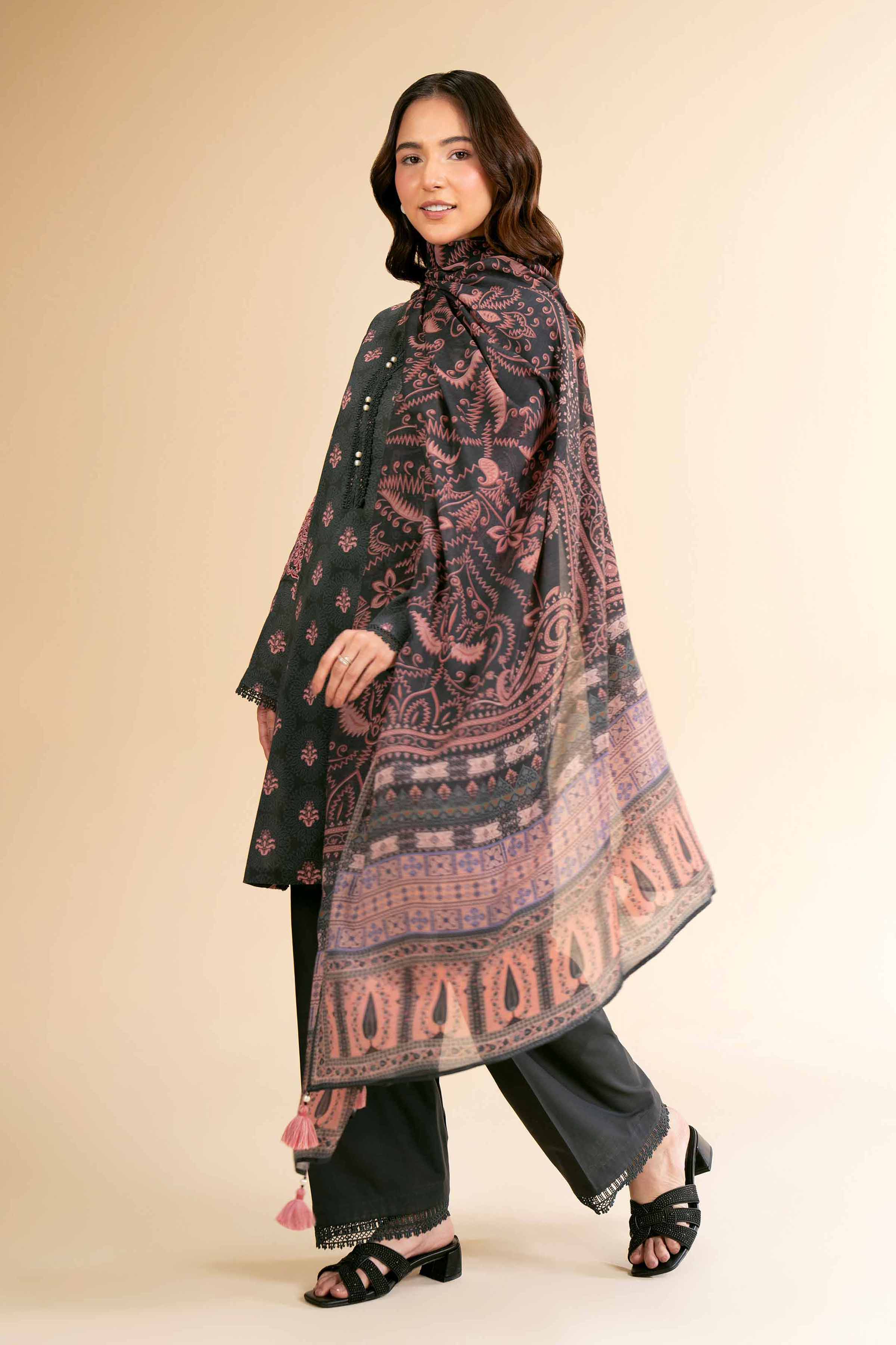 2 Piece - Digital Printed Suit - 42501545 for Women - Unstitched Collection | Nishat | Shop Online
