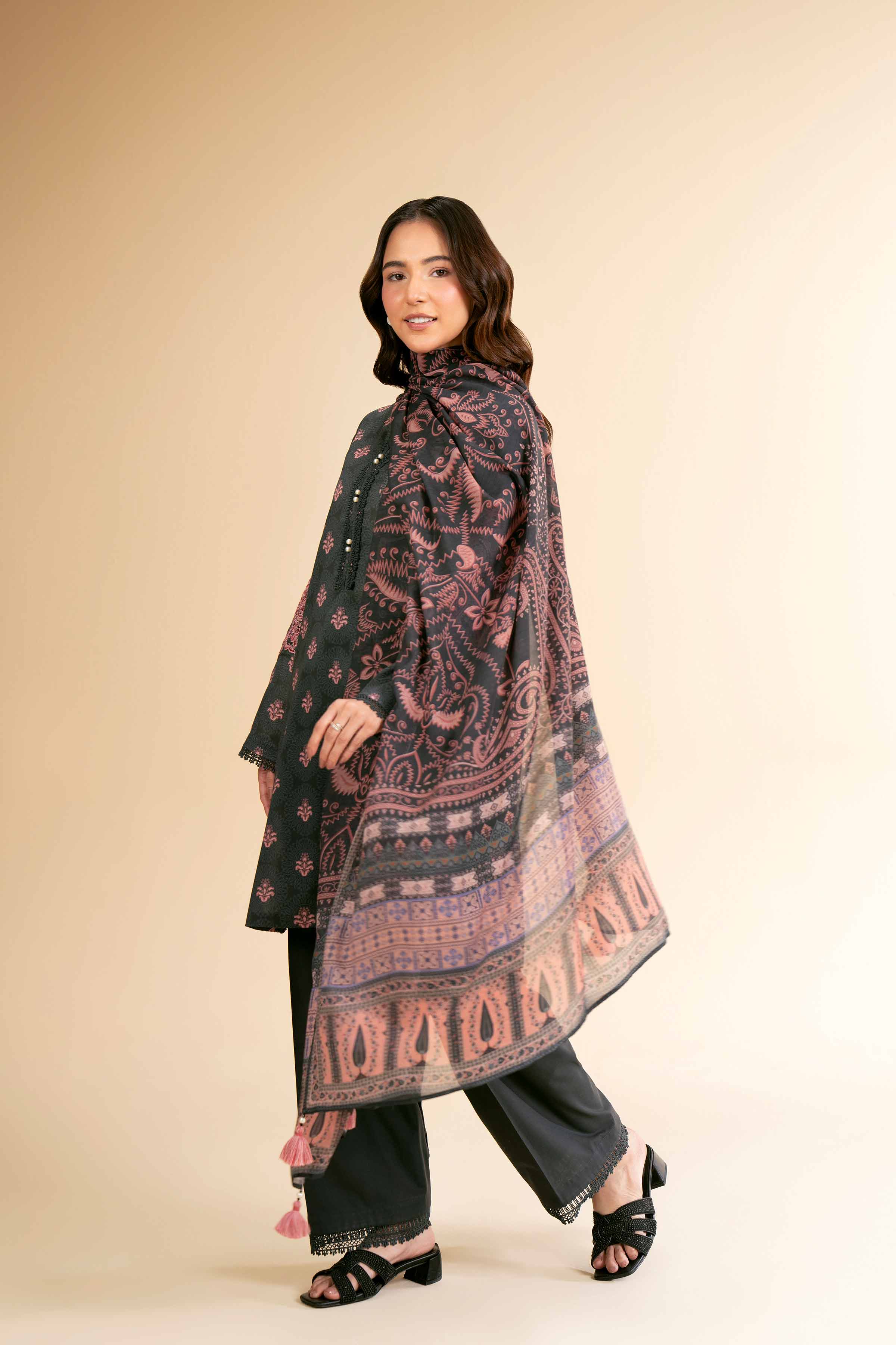 2 Piece - Digital Printed Suit - 42501545 for Women - Unstitched Collection | Nishat | Shop Online