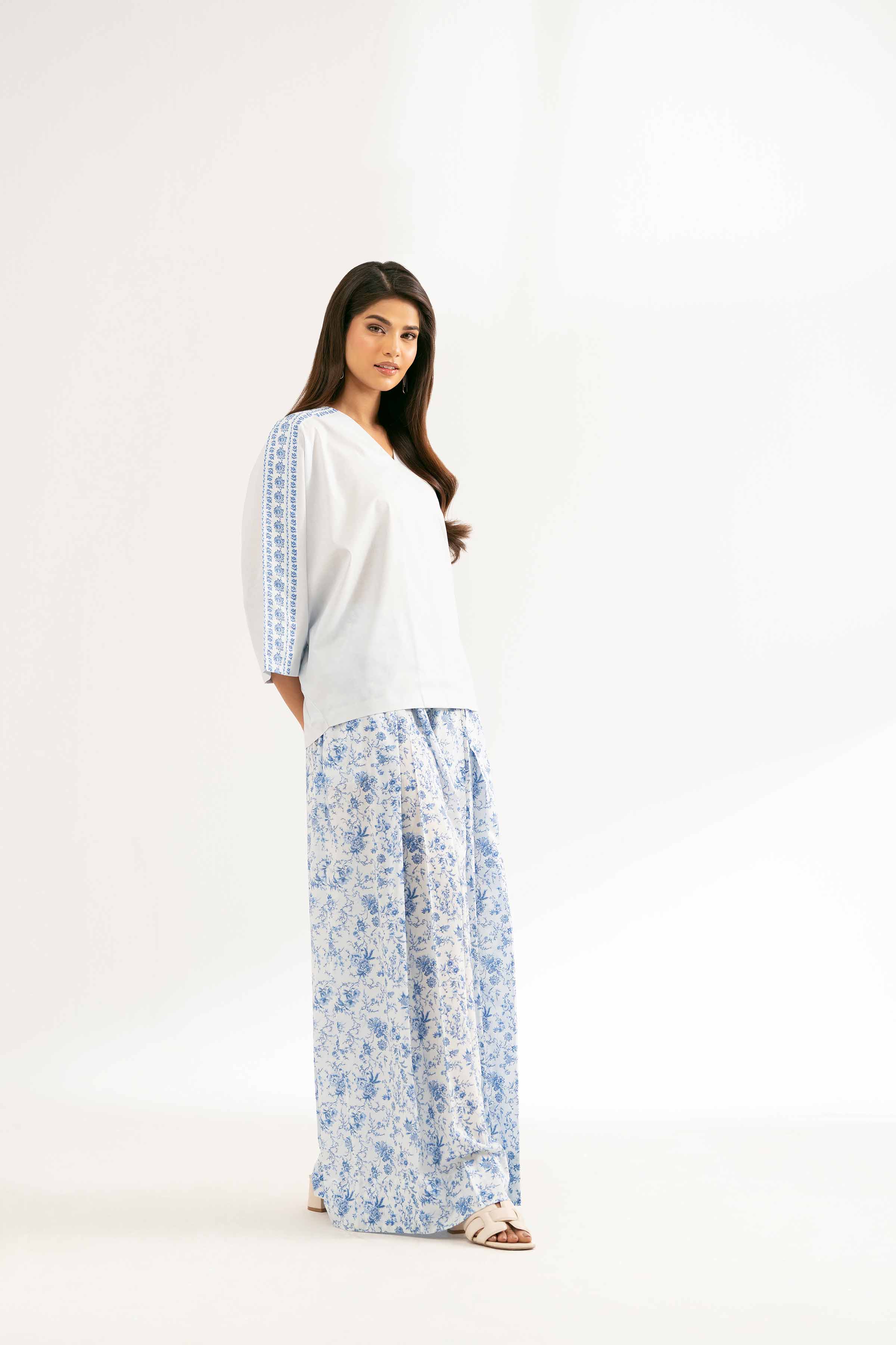 2 Piece - Printed Suit - 42501549 for Women - Unstitched Collection | Nishat | Shop Online