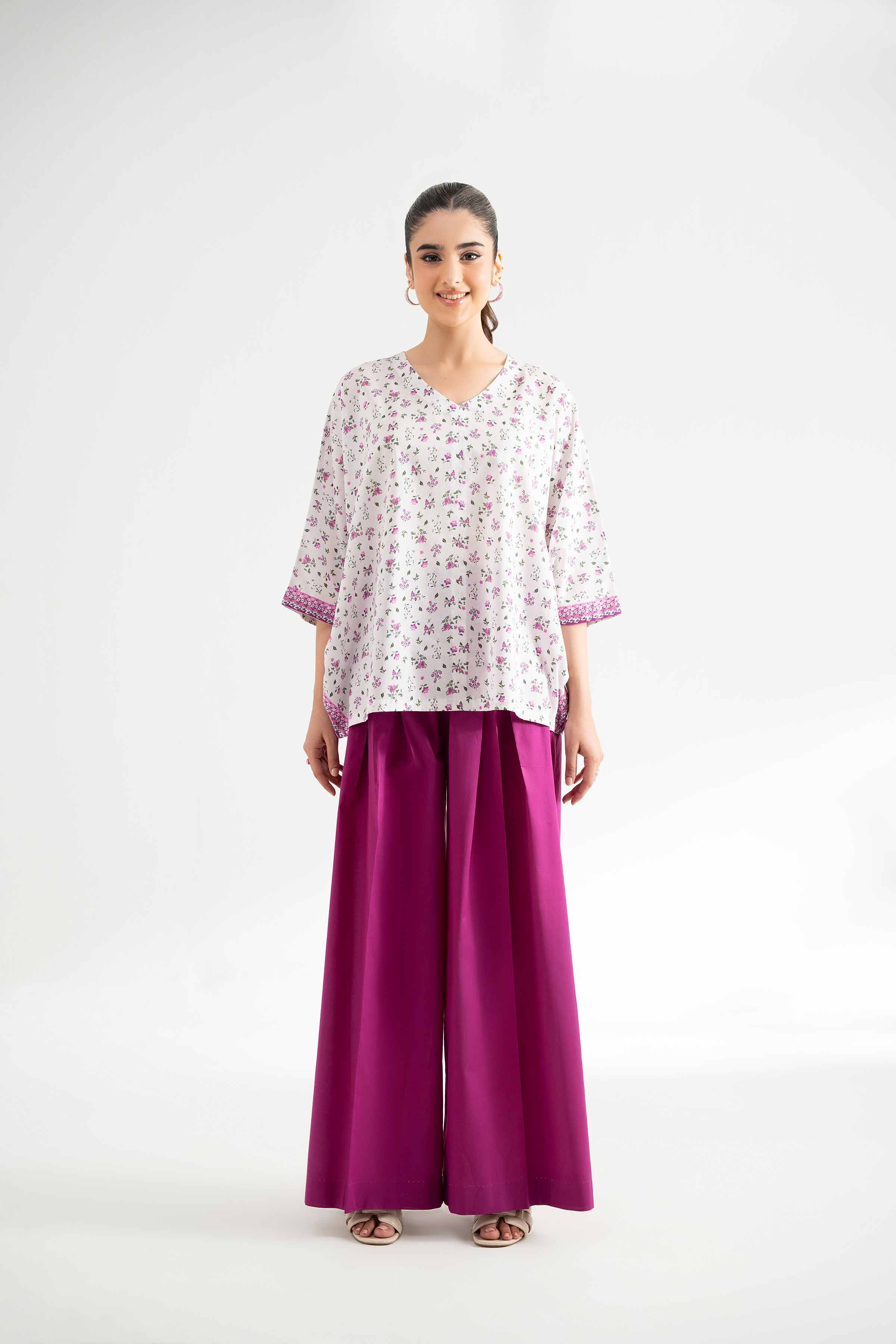 2 Piece - Printed Suit - 42501550 for Women - Unstitched Collection | Nishat | Shop Online