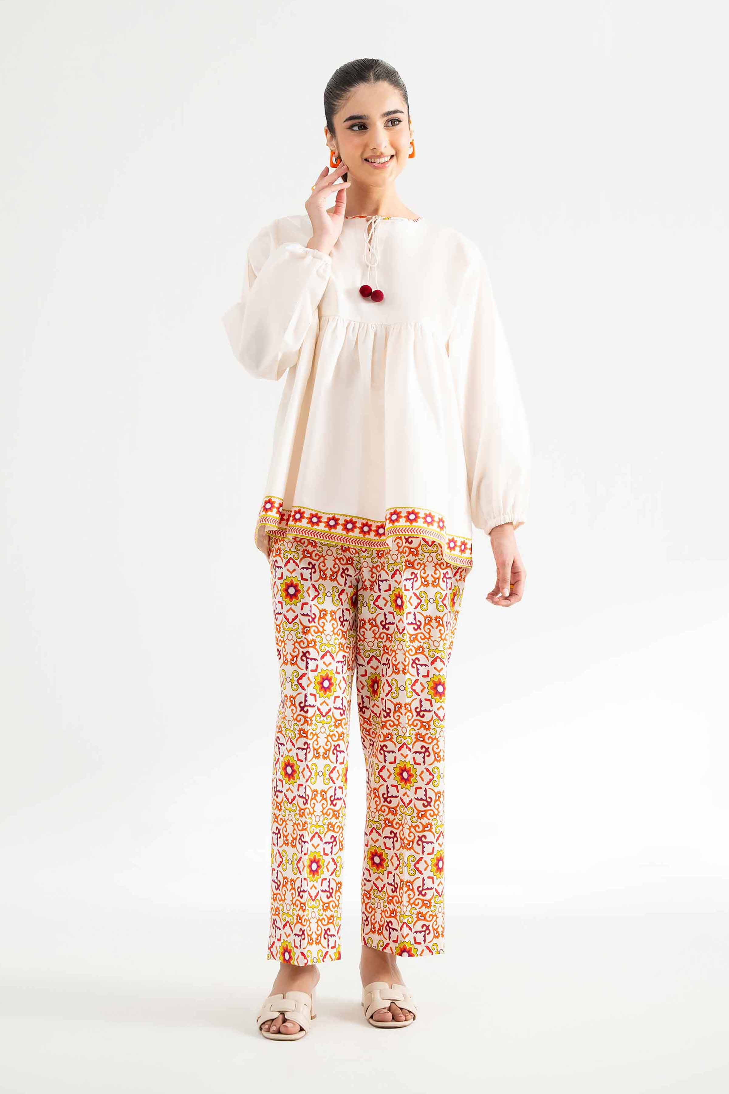 2 Piece - Printed Suit - 42501554 for Women - Unstitched Collection | Nishat | Shop Online
