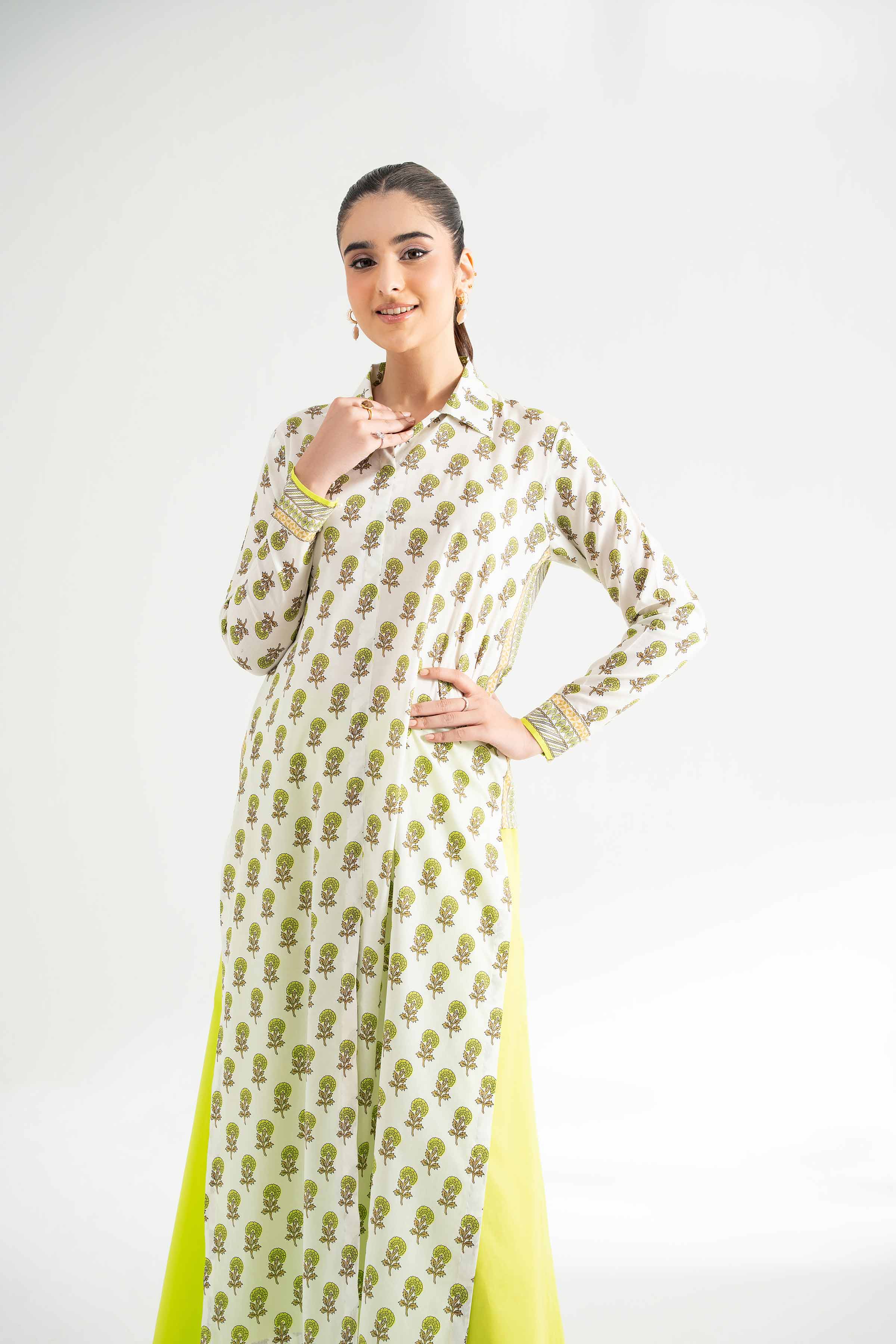 2 Piece - Printed Suit - 42501555 for Women - Unstitched Collection | Nishat | Shop Online