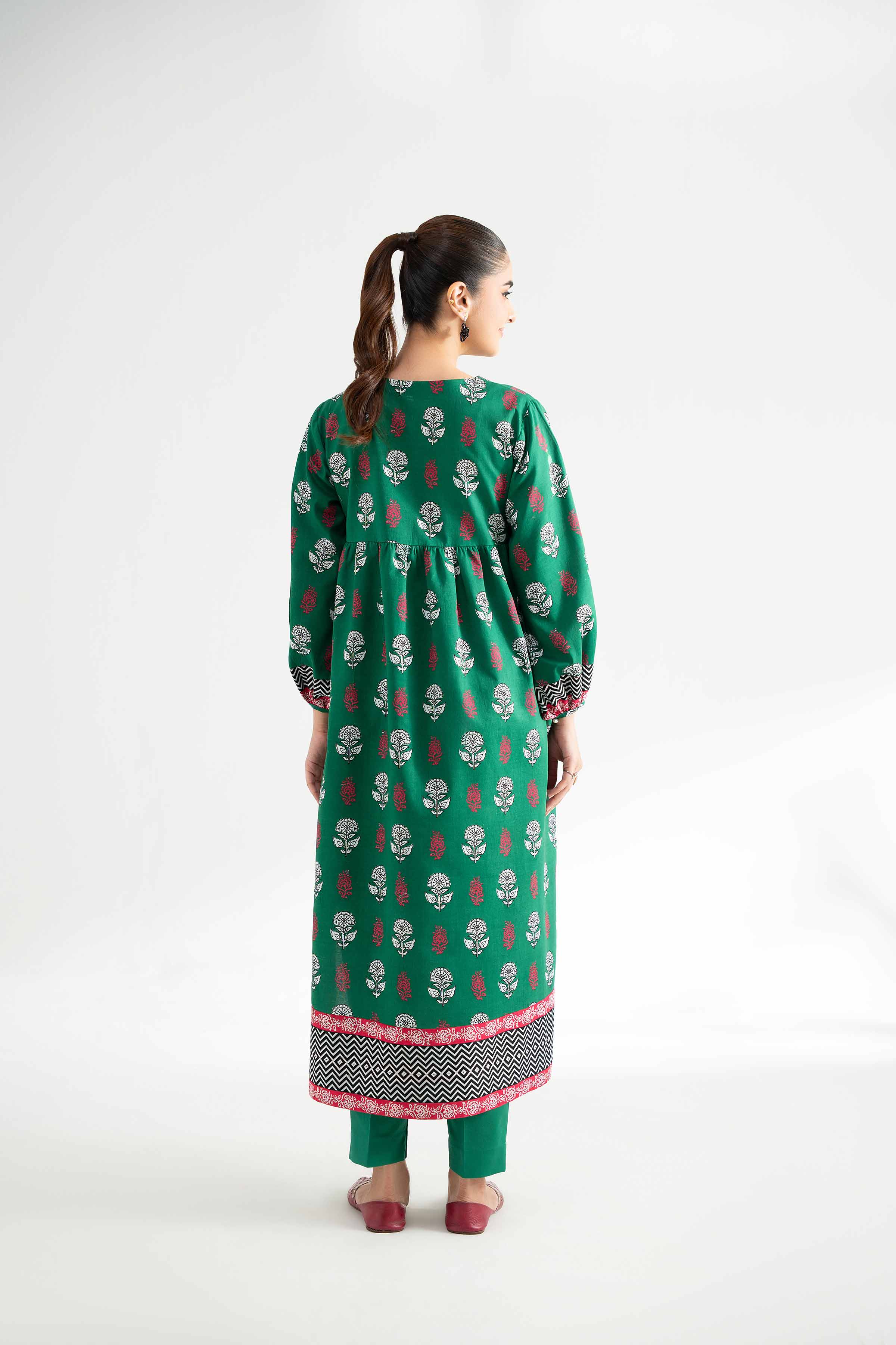 2 Piece - Printed Suit - 42501556 for Women - Unstitched Collection | Nishat | Shop Online