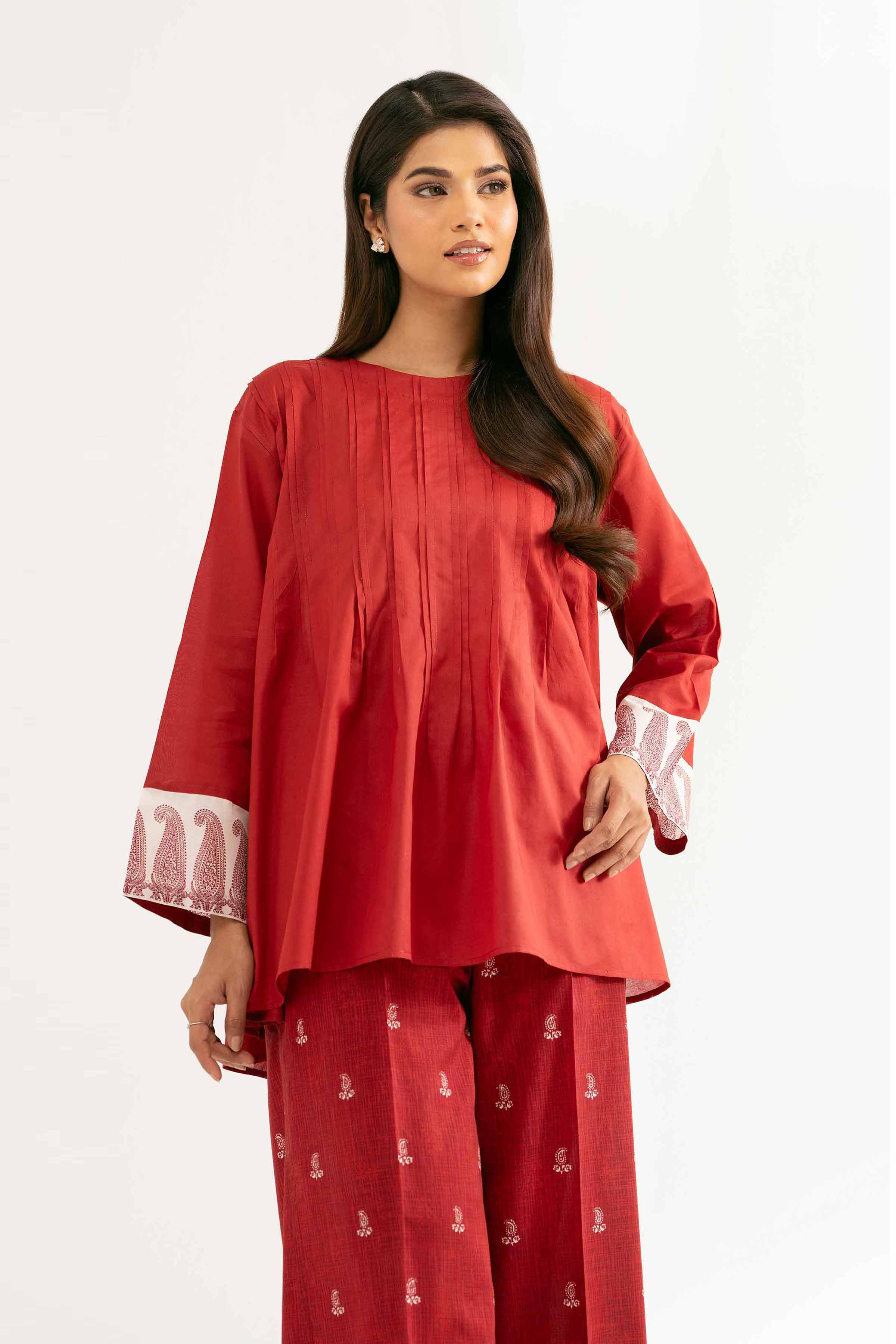 2 Piece - Printed Suit - 42501558 for Women - Unstitched Collection | Nishat | Shop Online