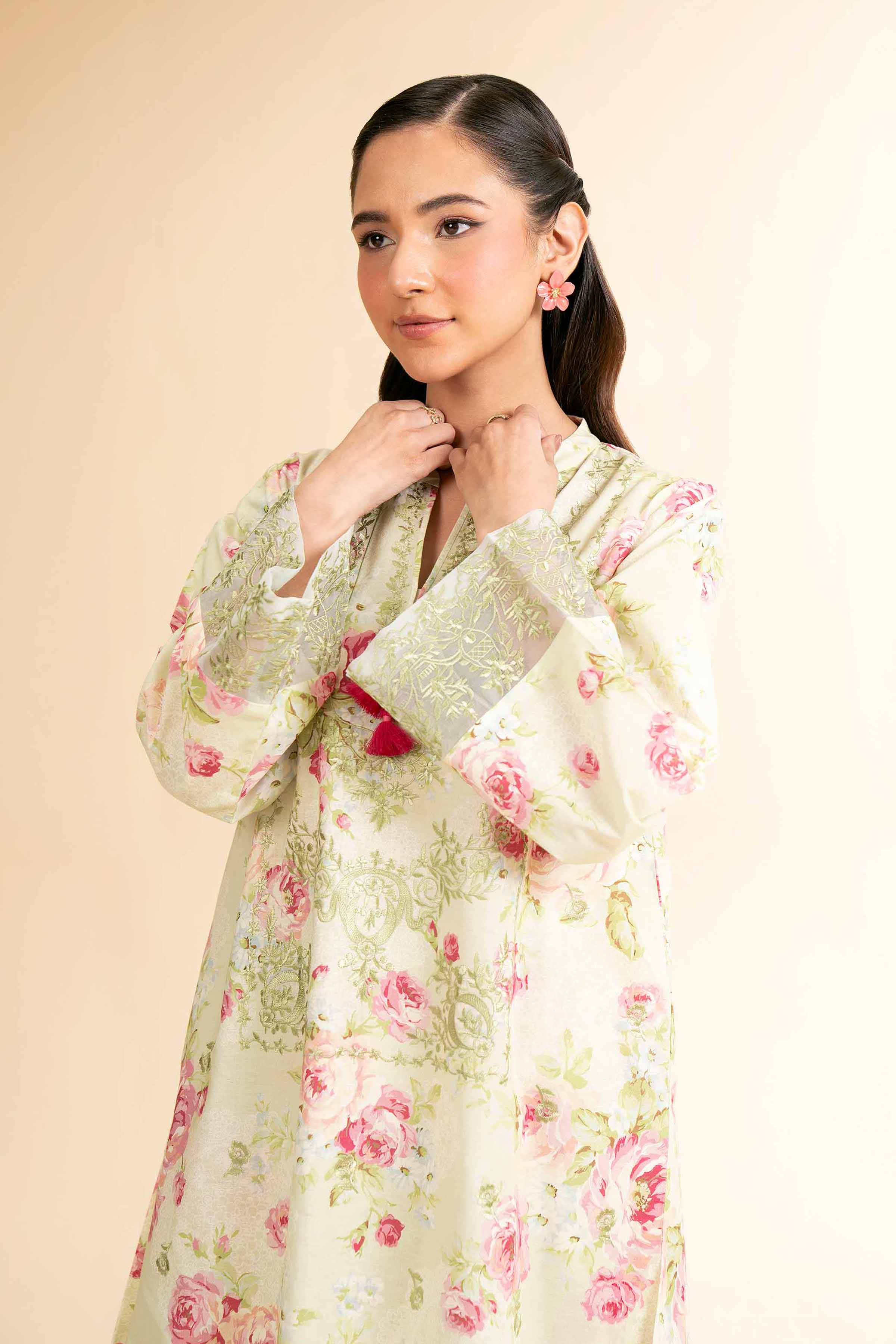2 Piece - Digital Printed Suit - 42501559 for Women - Unstitched Collection | Nishat | Shop Online