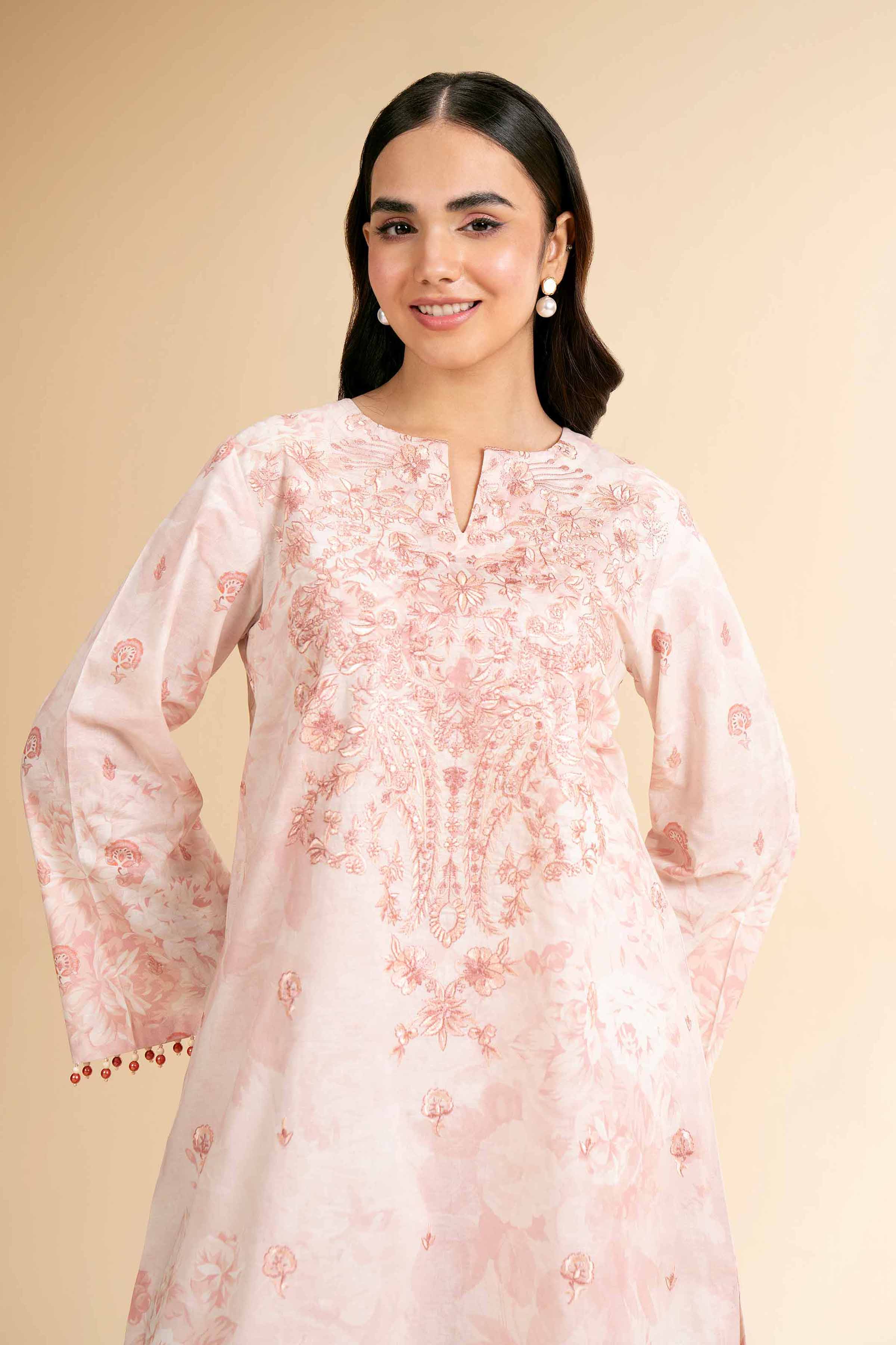 2 Piece - Digital Printed Suit - 42501561 for Women - Unstitched Collection | Nishat | Shop Online