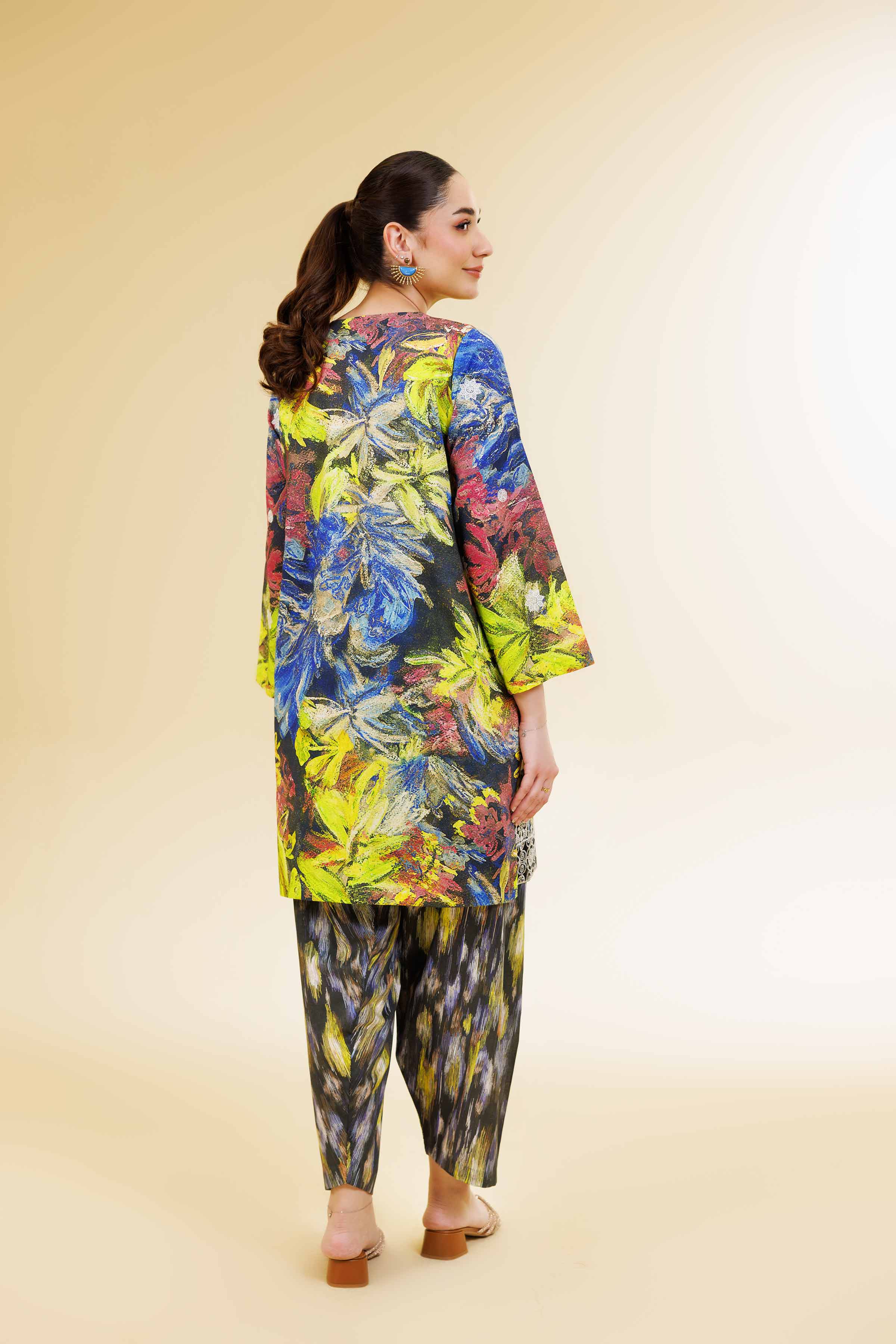 2 Piece - Digital Printed Suit - 42501564 for Women - Unstitched Collection | Nishat | Shop Online