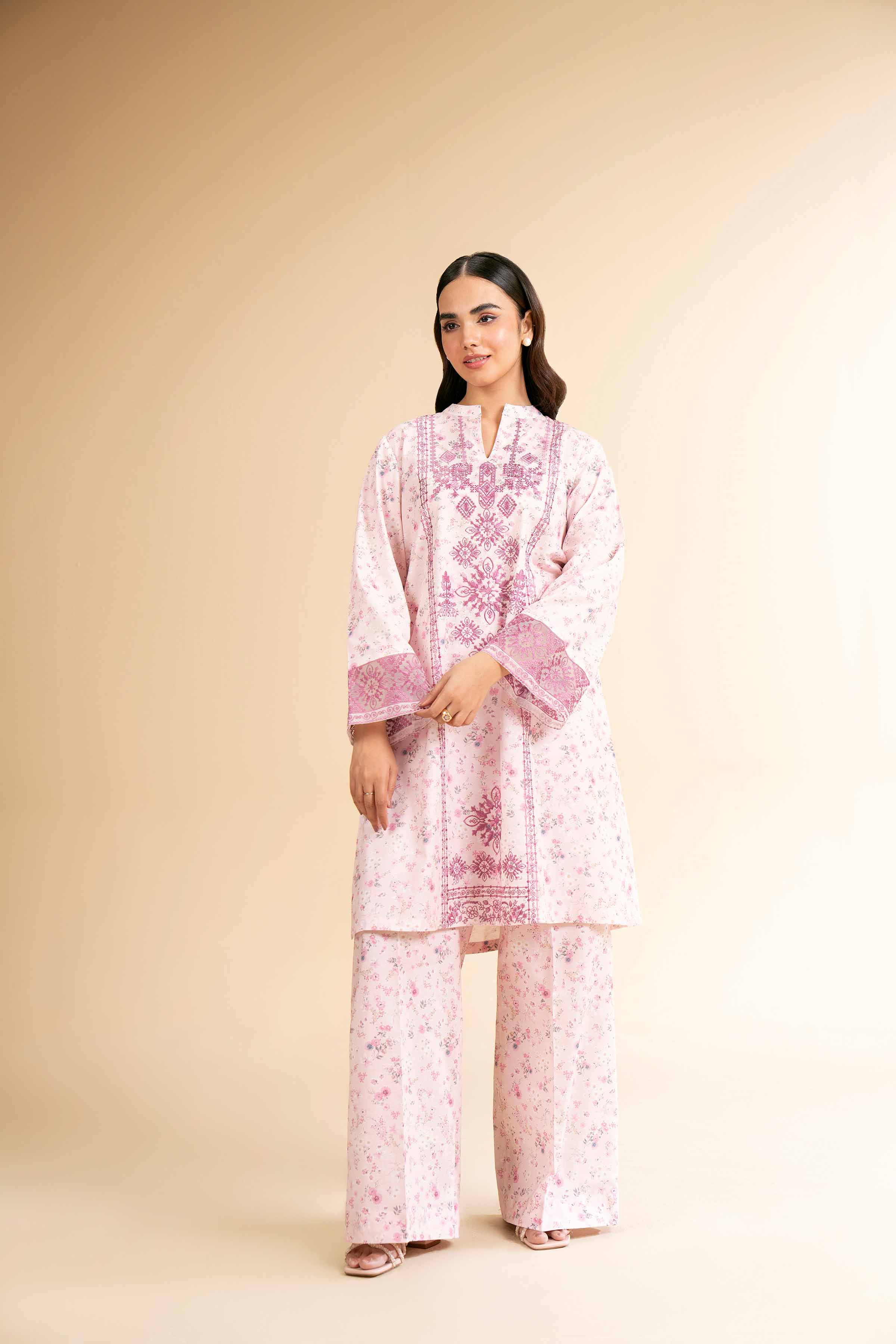 2 Piece - Digital Printed Suit - 42501565 for Women - Unstitched Collection | Nishat | Shop Online