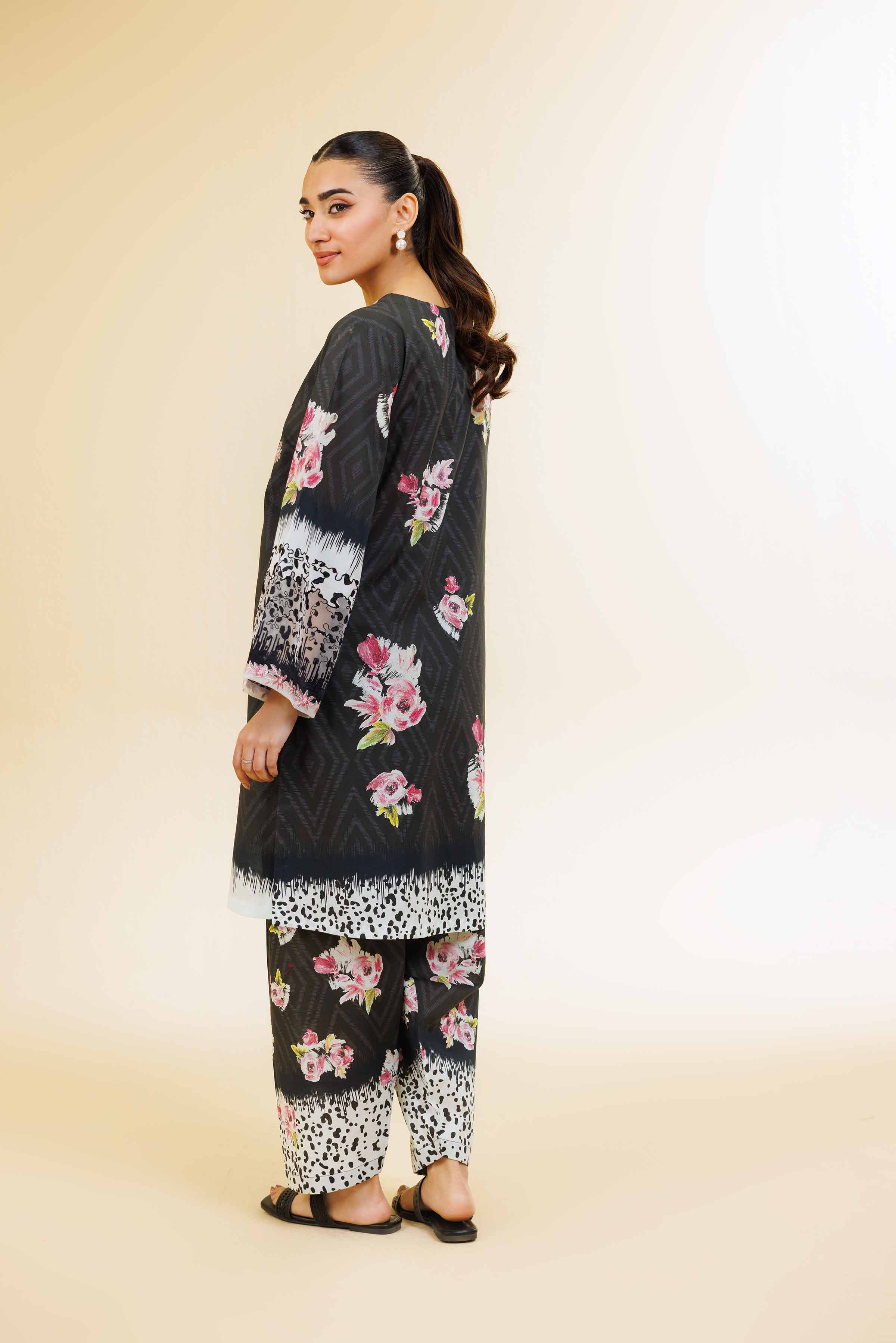 2 Piece - Digital Printed Suit - 42501566 for Women - Unstitched Collection | Nishat | Shop Online
