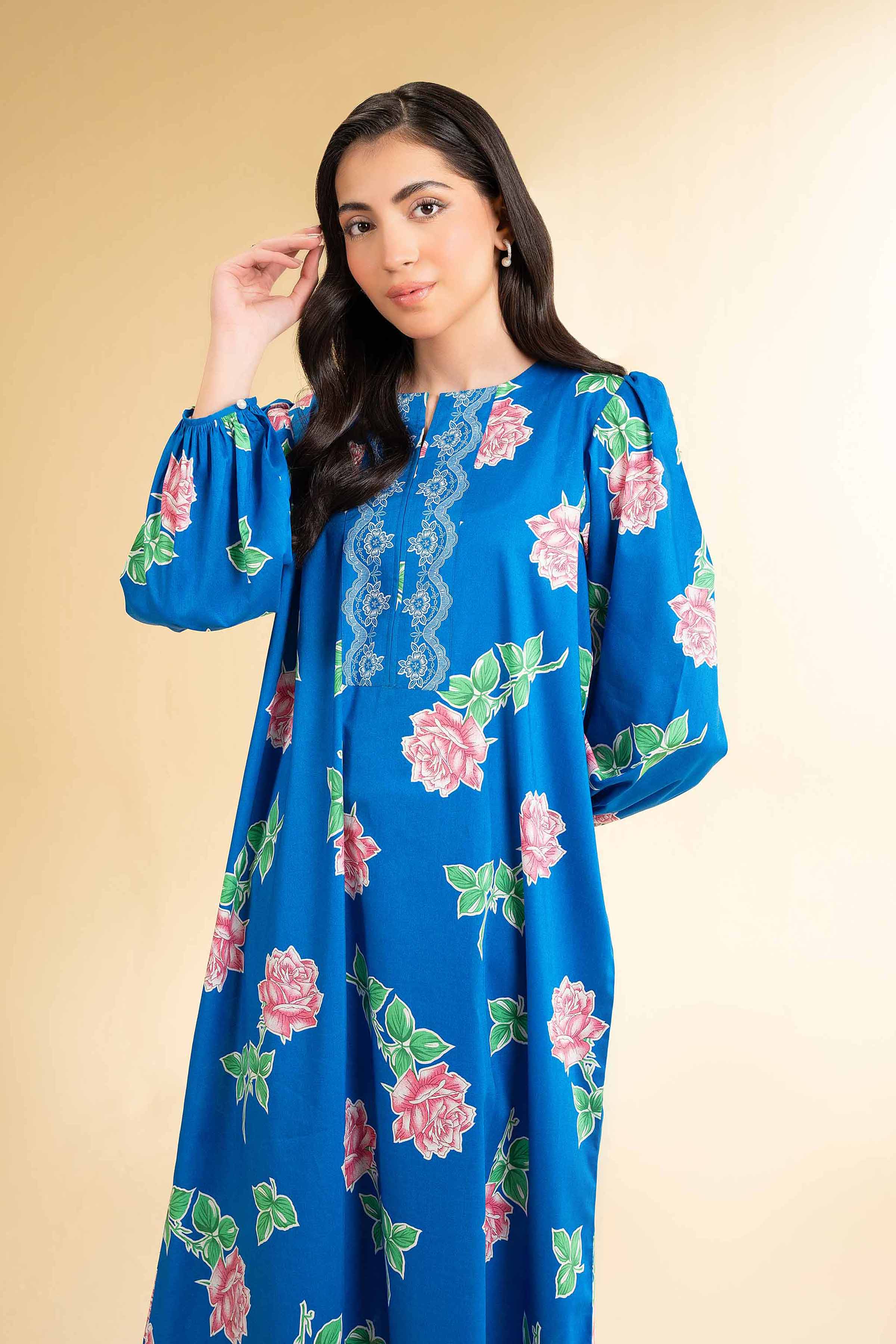 2 Piece - Printed Suit - 42501569 for Women - Unstitched Collection | Nishat | Shop Online