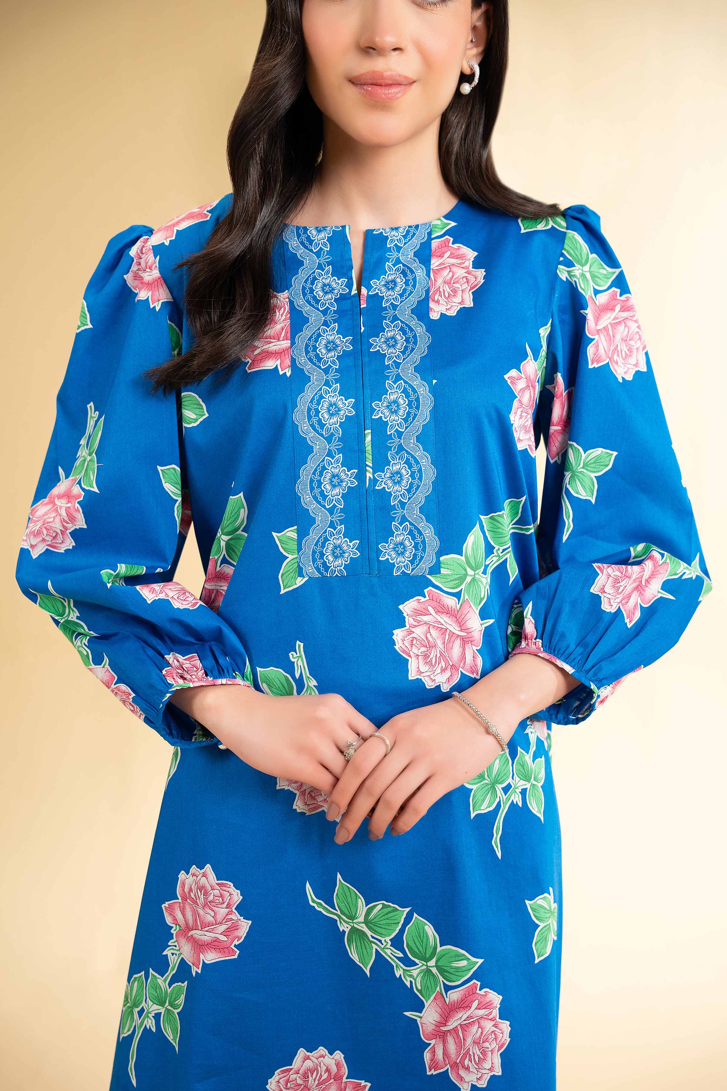 2 Piece - Printed Suit - 42501569 for Women - Unstitched Collection | Nishat | Shop Online