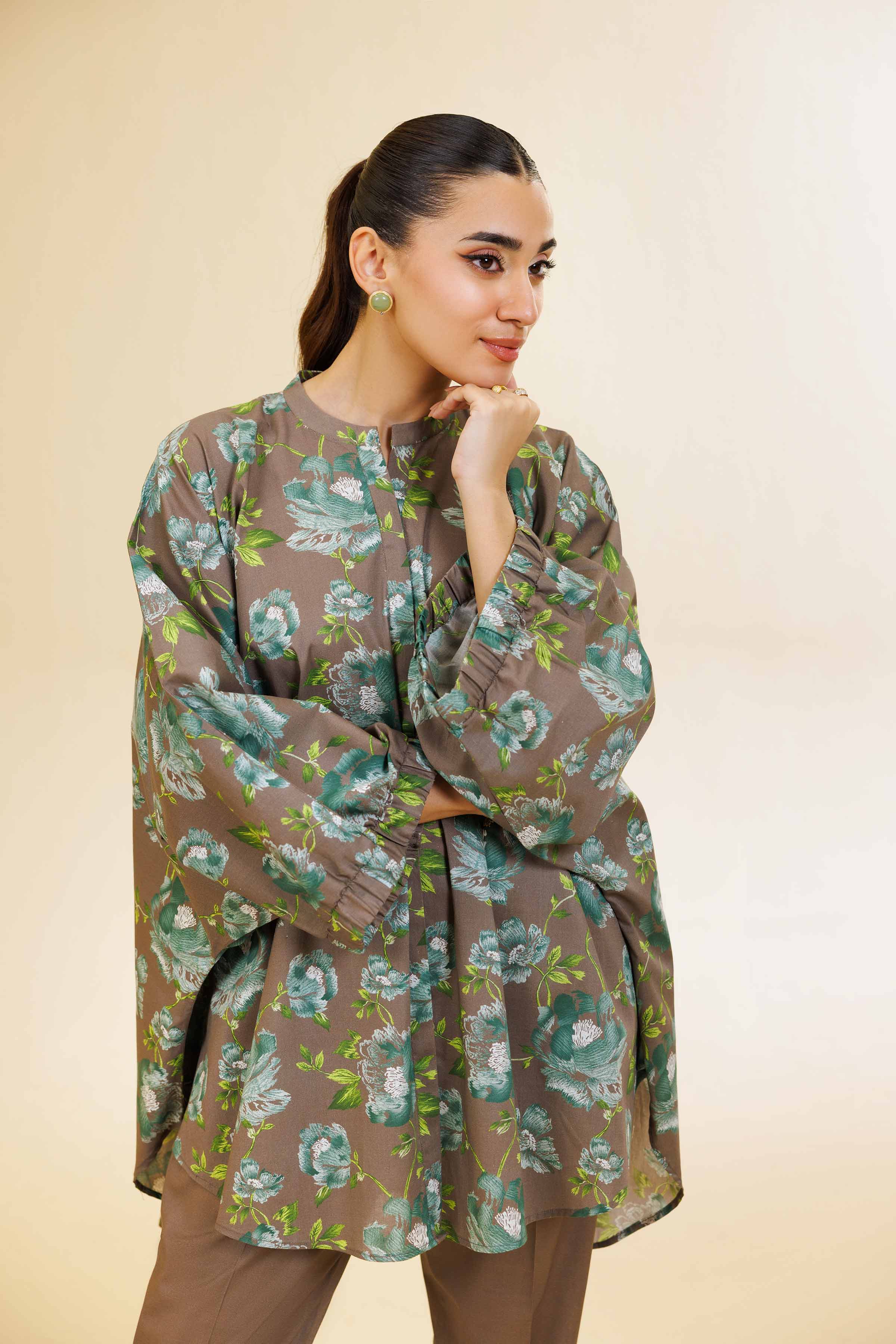 2 Piece - Printed Suit - 42501570 for Women - Unstitched Collection | Nishat | Shop Online