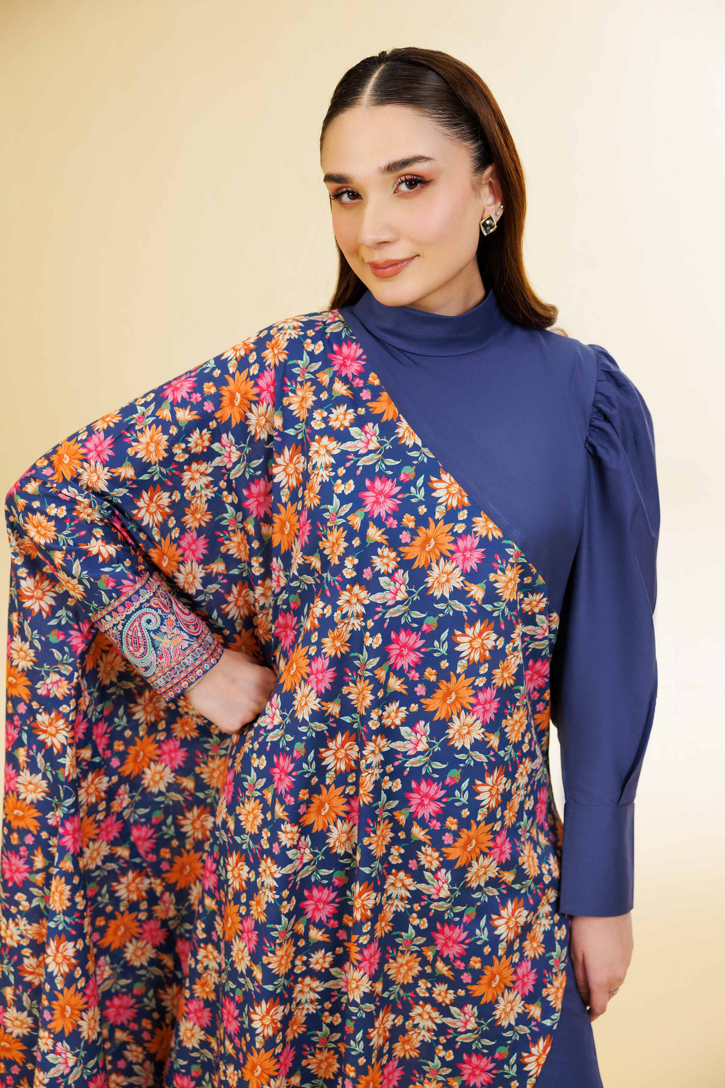 2 Piece - Printed Suit - 42501572 for Women - Unstitched Collection | Nishat | Shop Online
