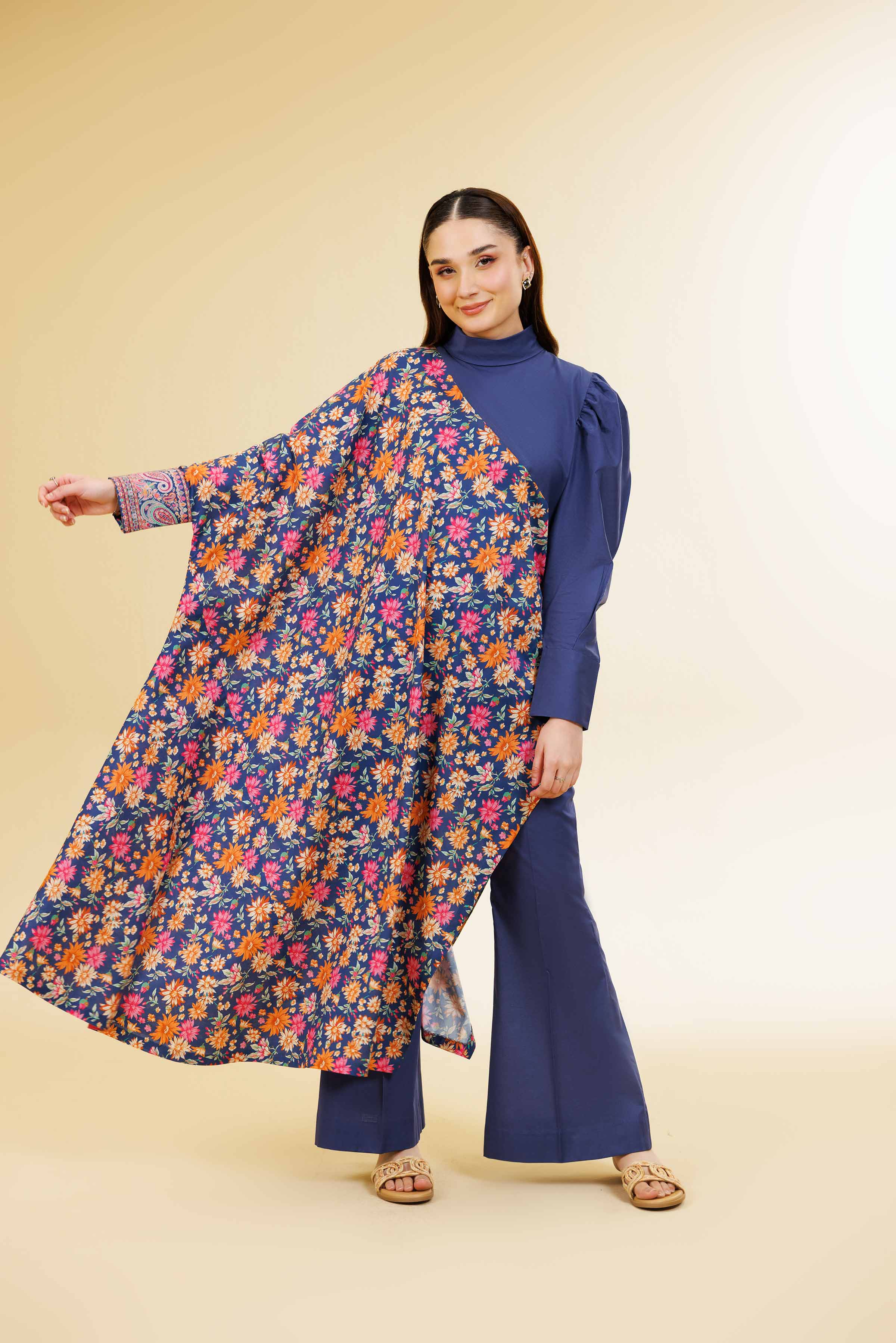2 Piece - Printed Suit - 42501572 for Women - Unstitched Collection | Nishat | Shop Online