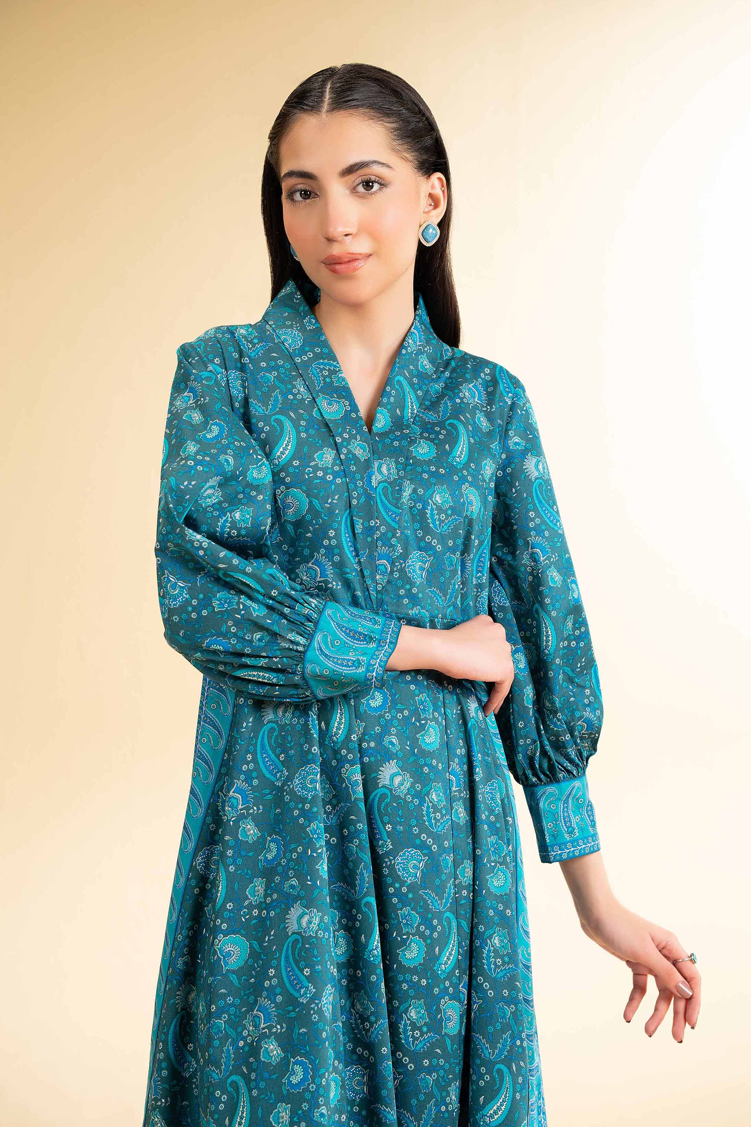 2 Piece - Printed Suit - 42501573 for Women - Unstitched Collection | Nishat | Shop Online