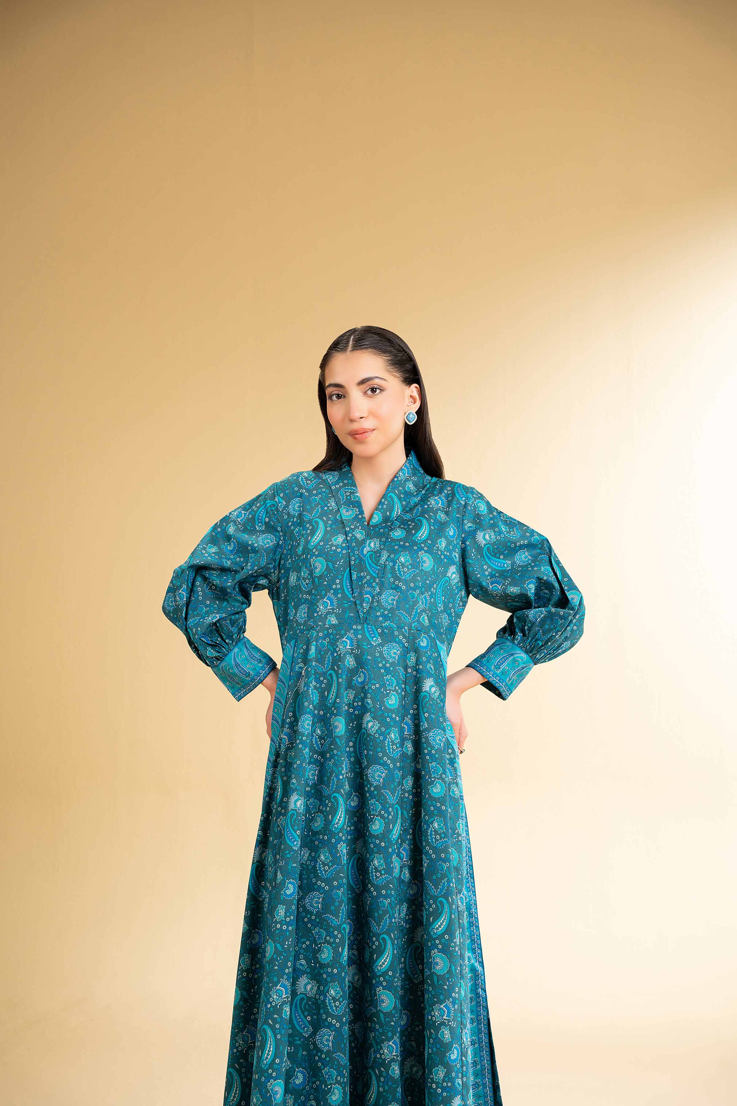 2 Piece - Printed Suit - 42501573 for Women - Unstitched Collection | Nishat | Shop Online