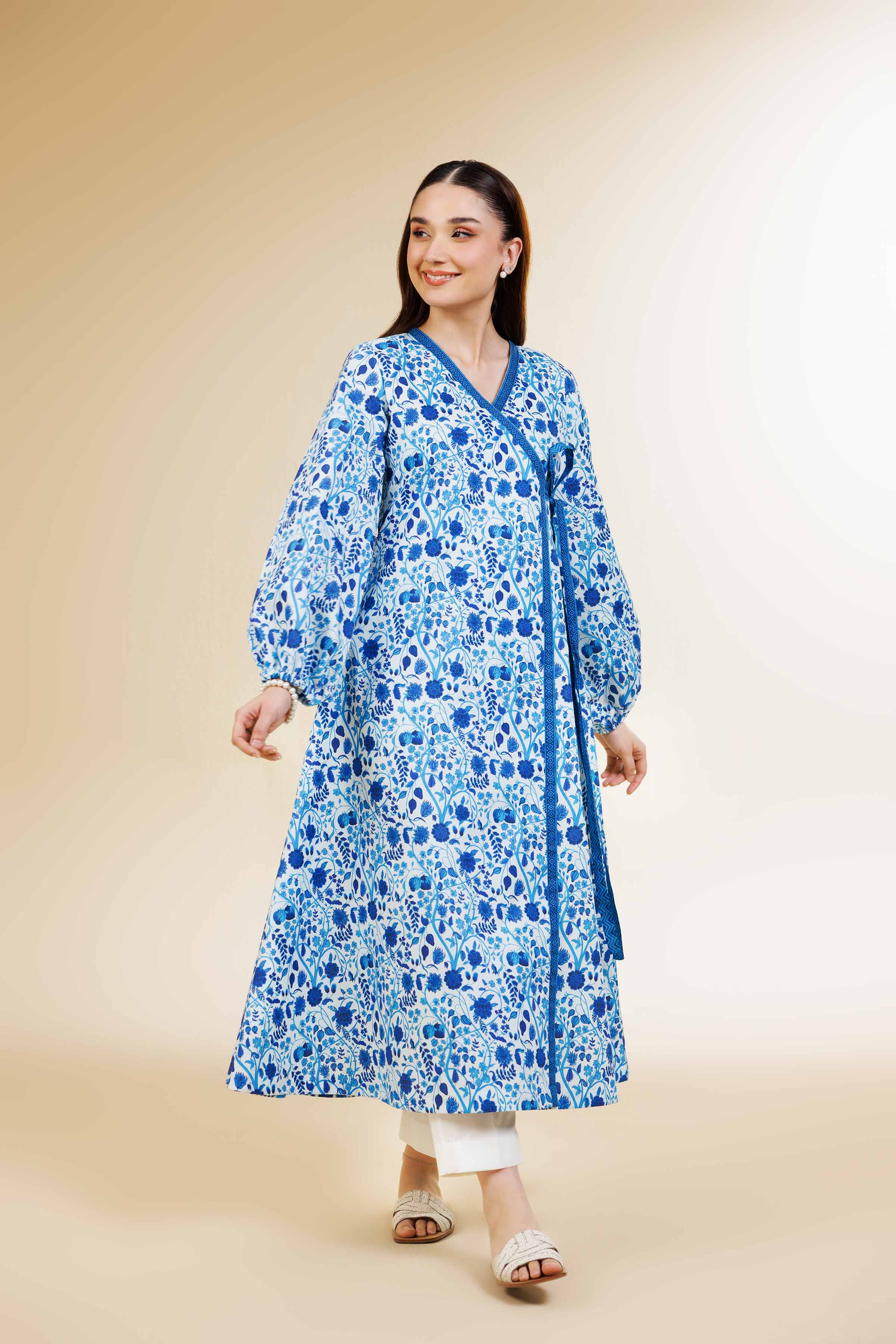 2 Piece - Printed Suit - 42501574 for Women - Unstitched Collection | Nishat | Shop Online
