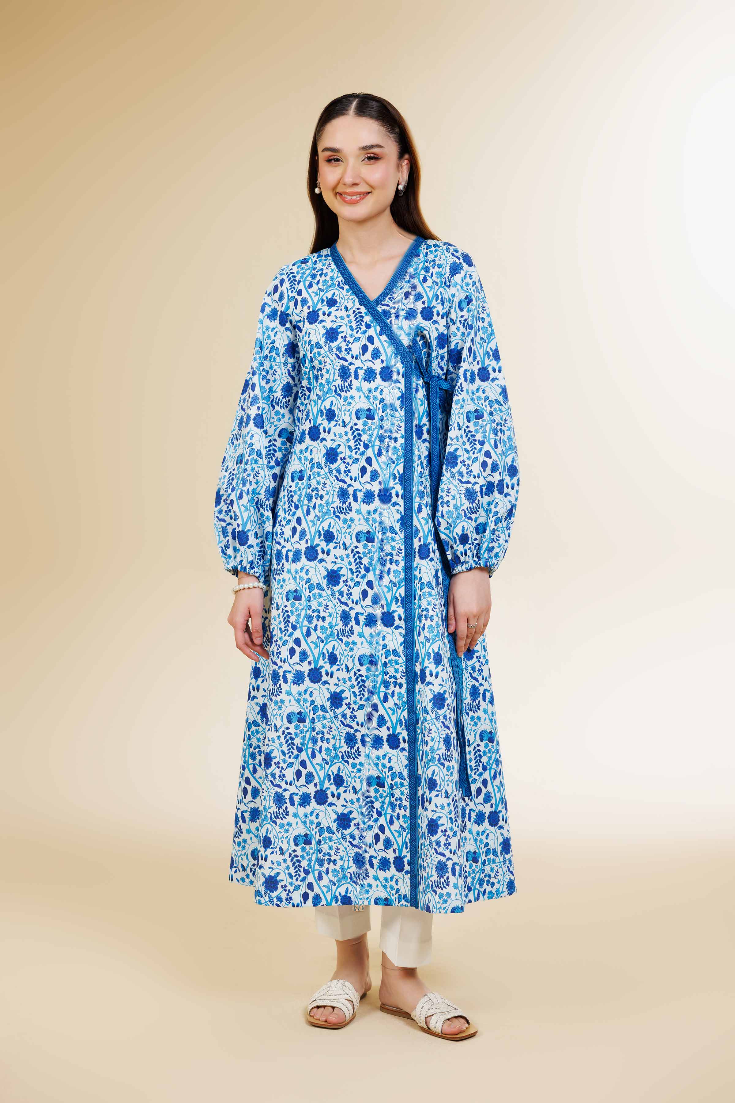 2 Piece - Printed Suit - 42501574 for Women - Unstitched Collection | Nishat | Shop Online