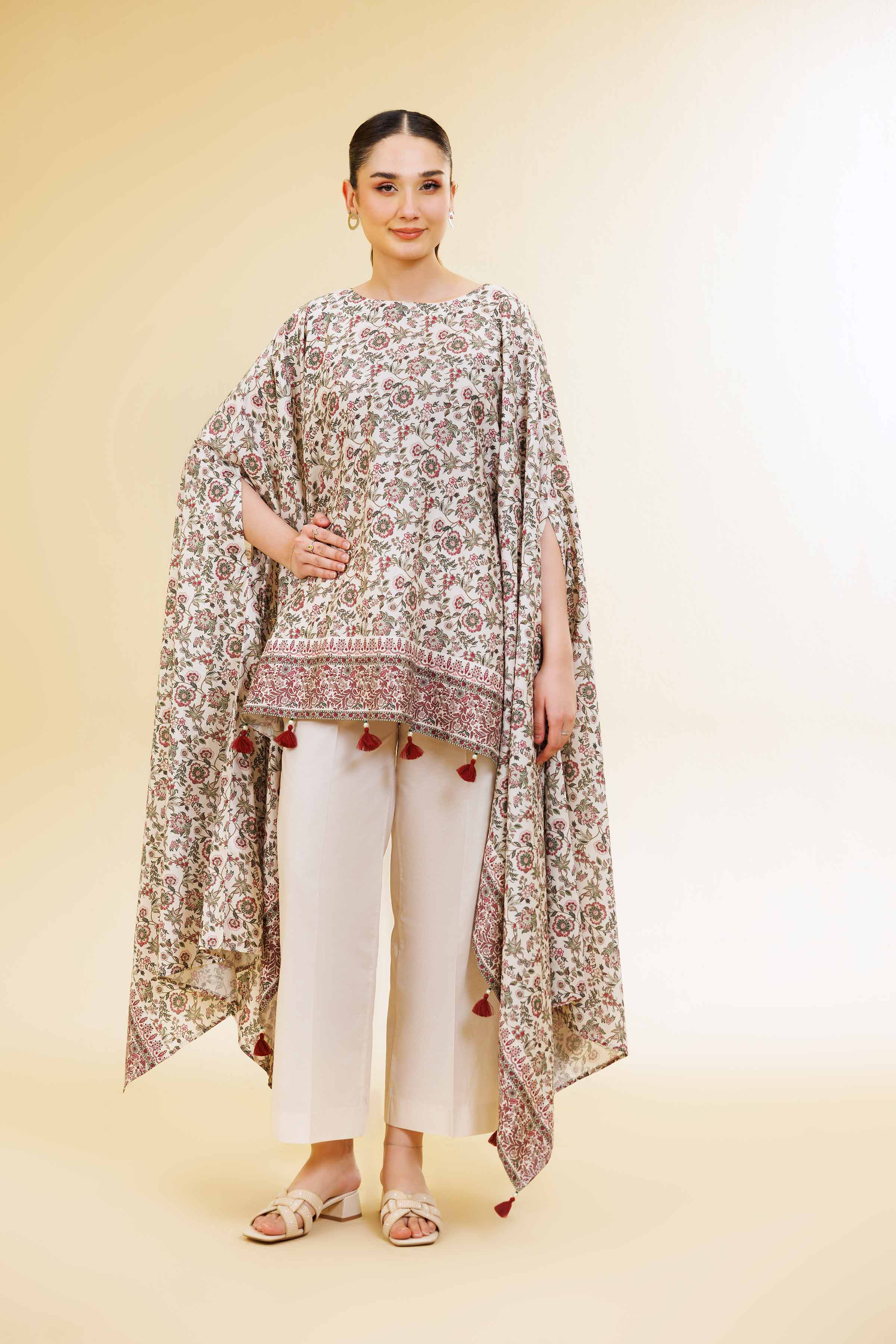 2 Piece - Printed Suit - 42501575 for Women - Unstitched Collection | Nishat | Shop Online