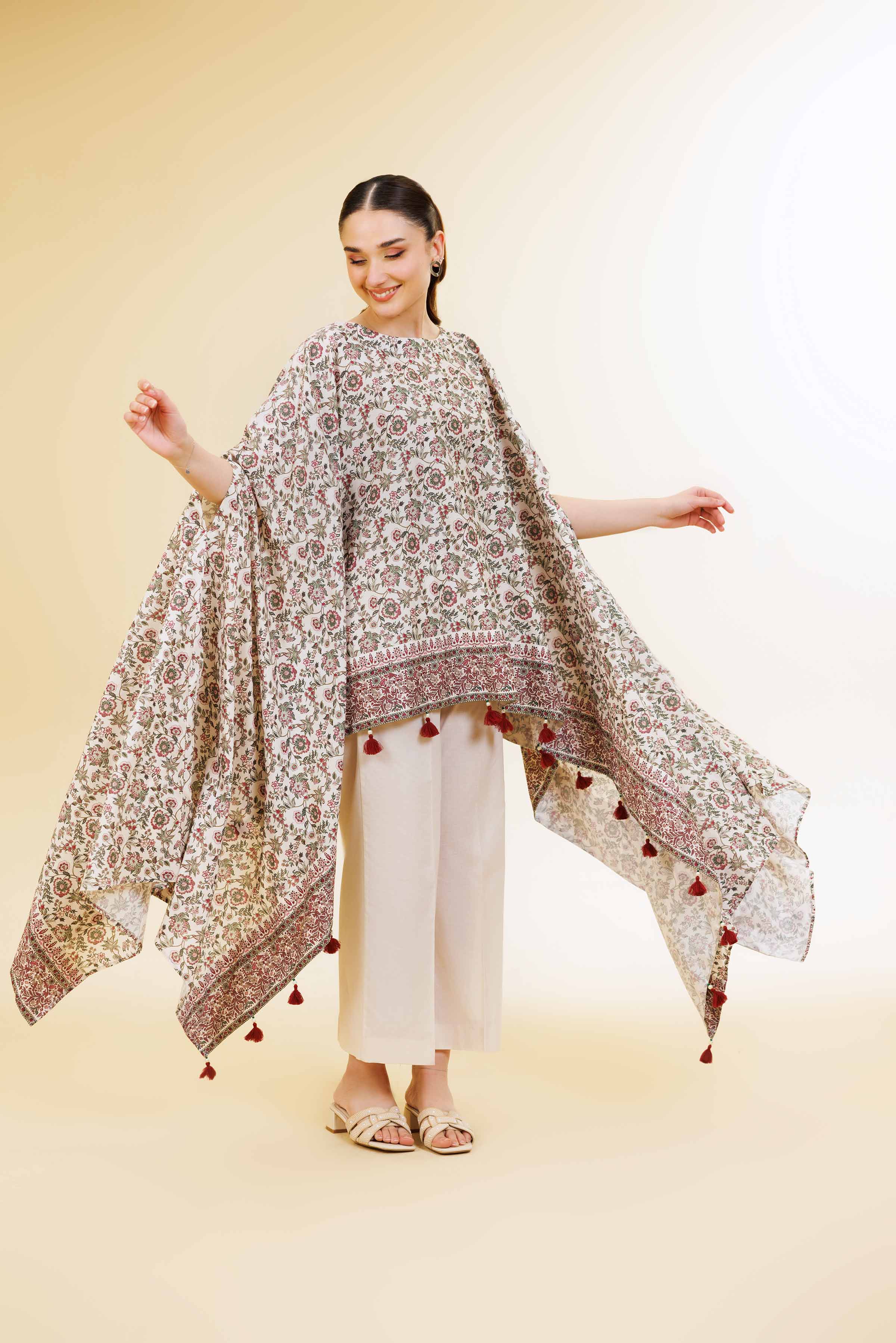 2 Piece - Printed Suit - 42501575 for Women - Unstitched Collection | Nishat | Shop Online