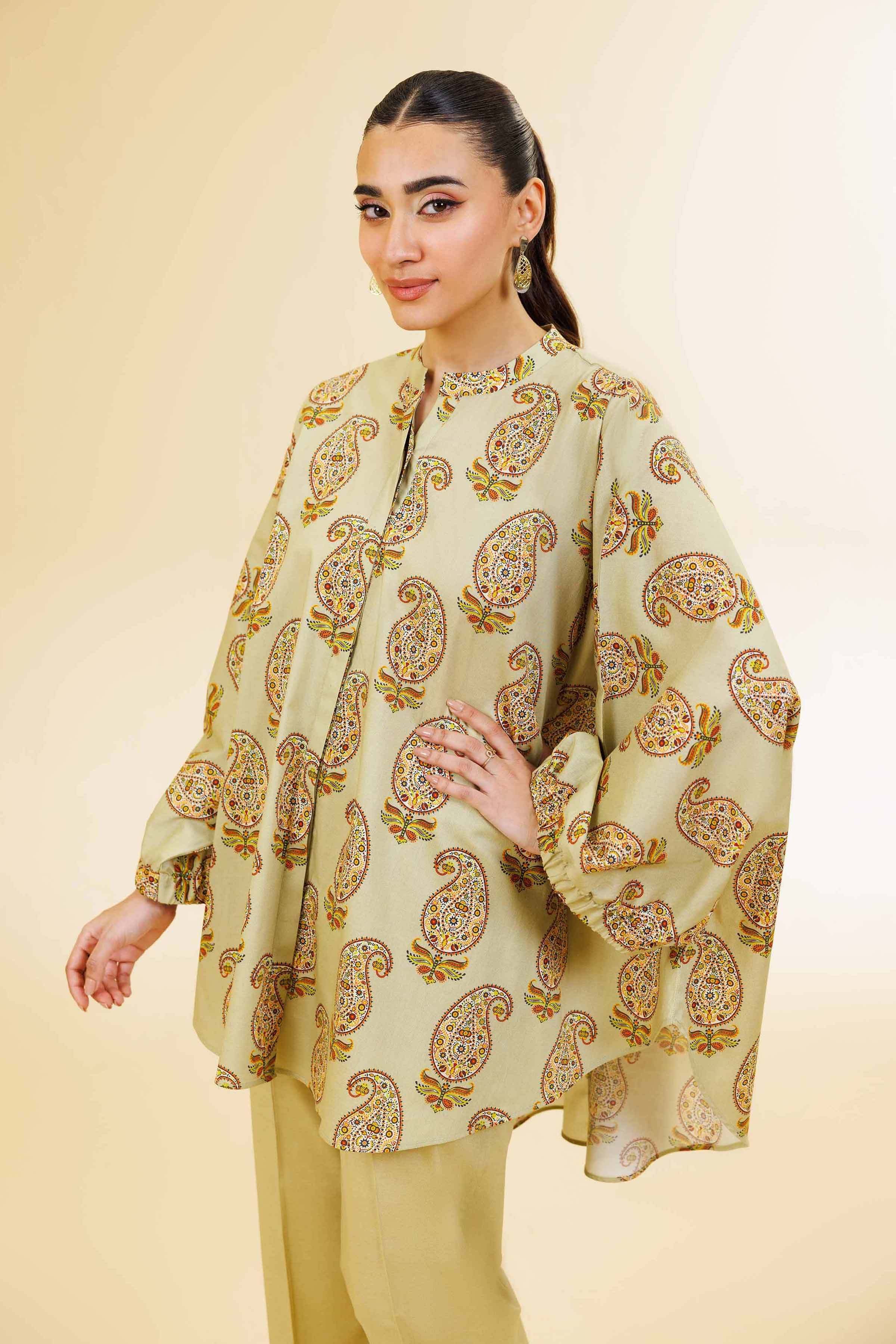 2 Piece - Printed Suit - 42501576 for Women - Unstitched Collection | Nishat | Shop Online