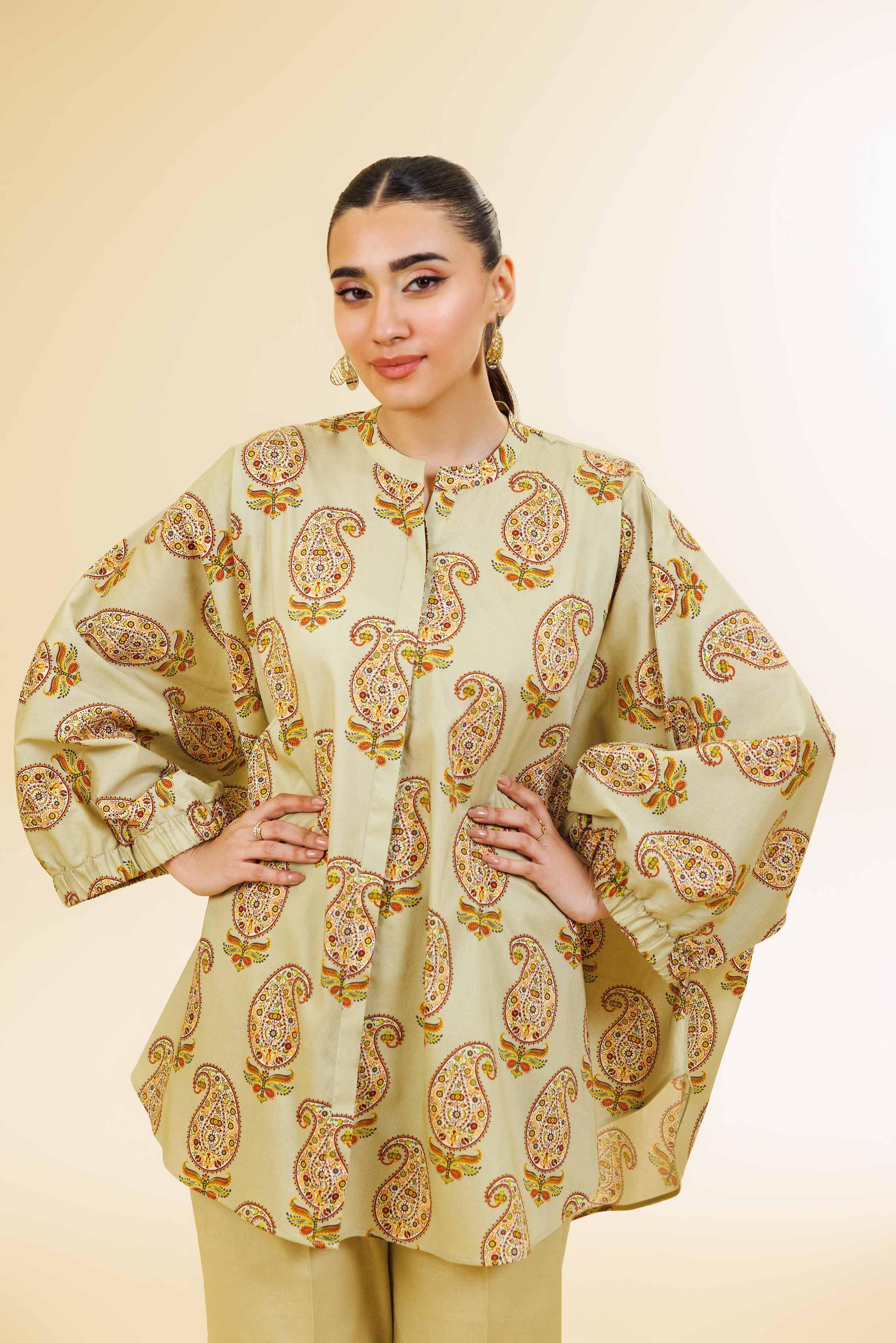 2 Piece - Printed Suit - 42501576 for Women - Unstitched Collection | Nishat | Shop Online
