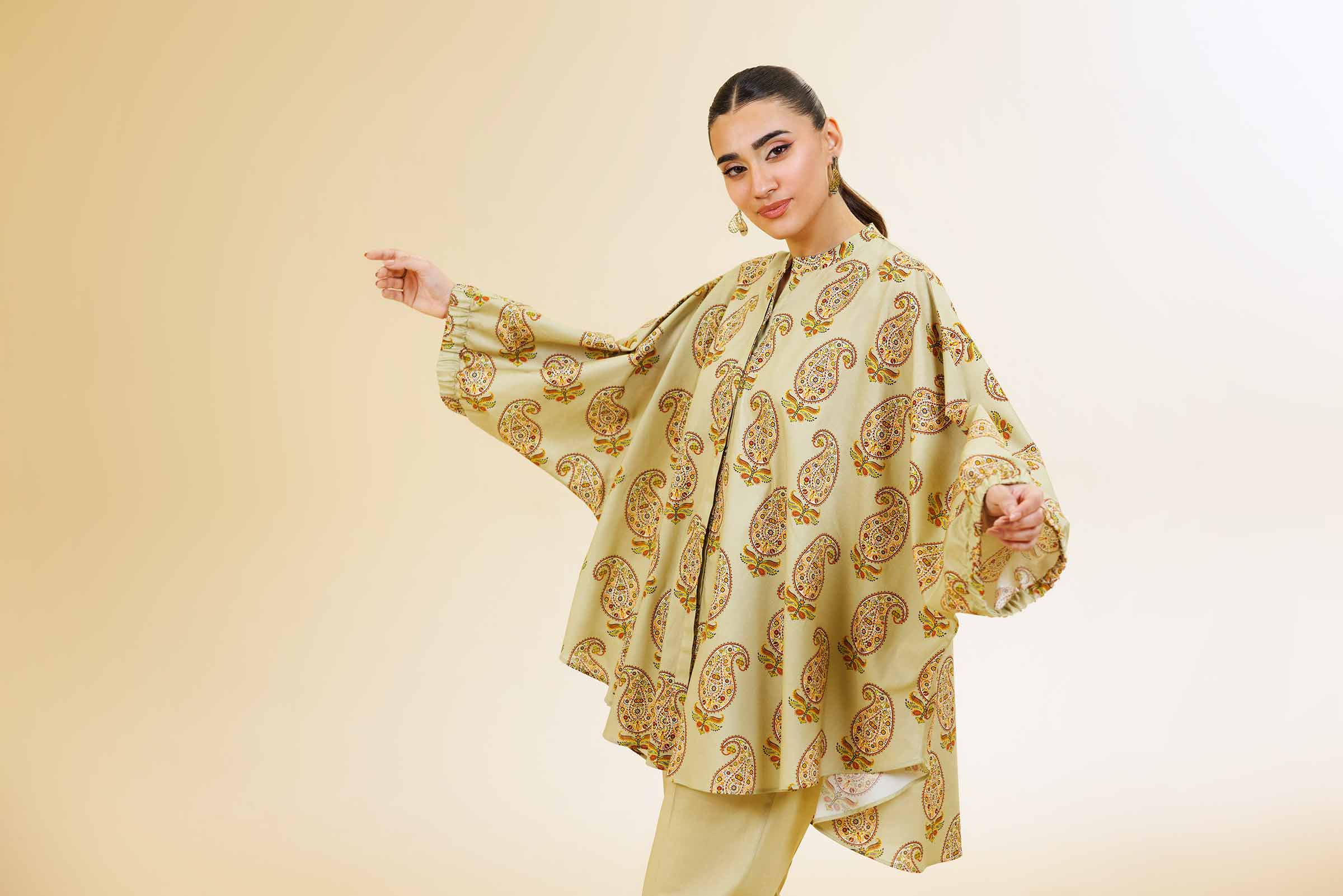 2 Piece - Printed Suit - 42501576 for Women - Unstitched Collection | Nishat | Shop Online