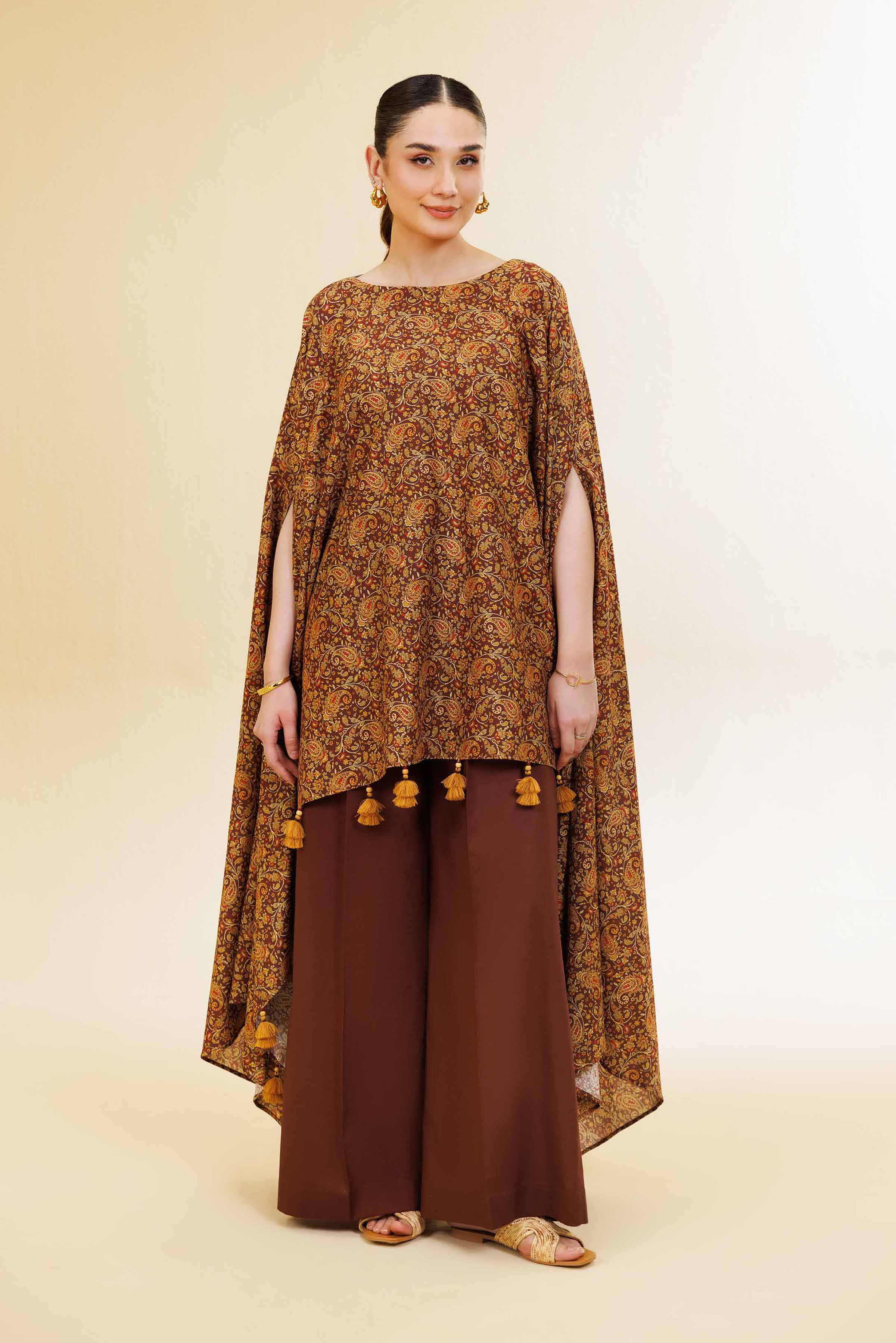 2 Piece - Printed Suit - 42501578 for Women - Unstitched Collection | Nishat | Shop Online