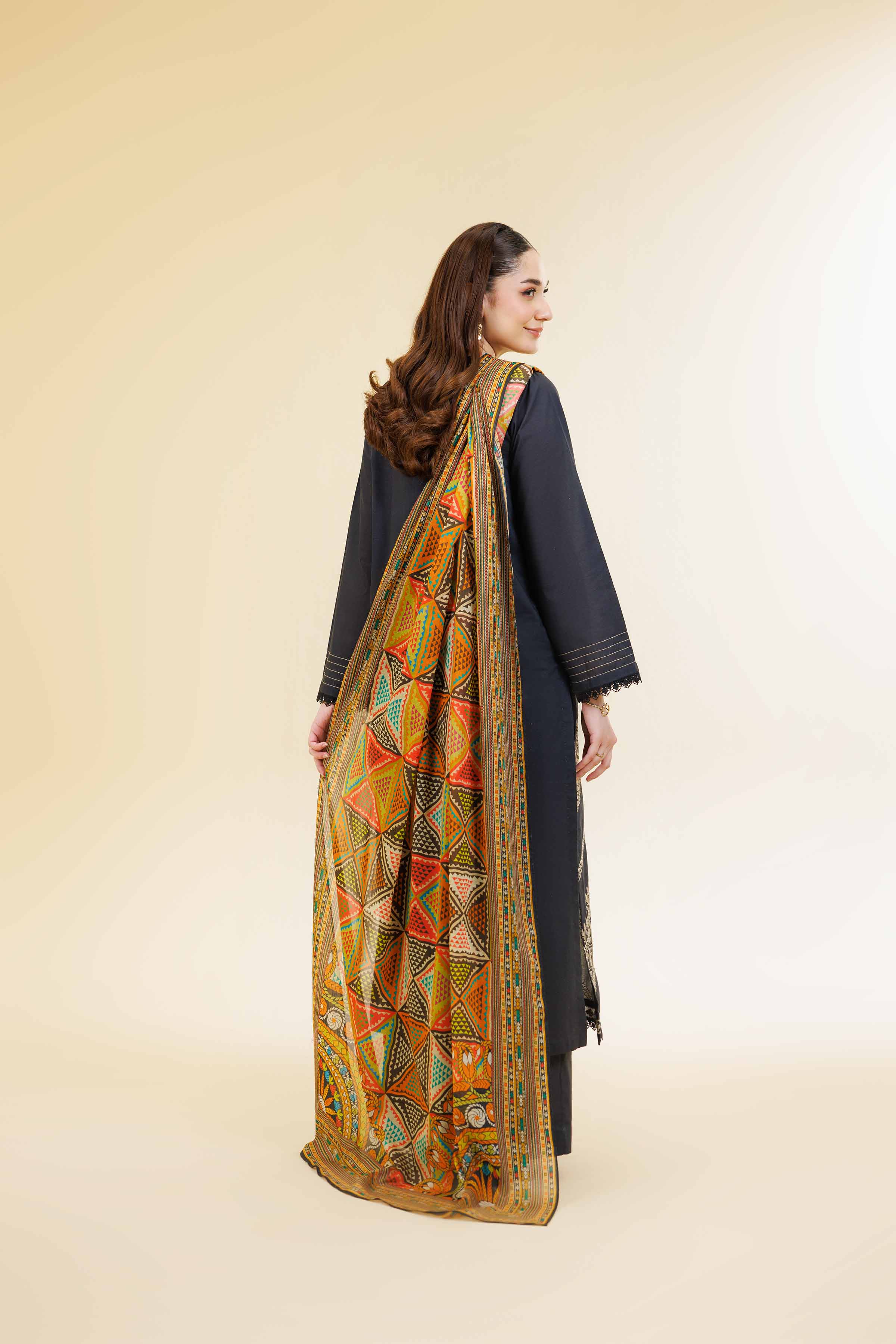 3 Piece - Digital Printed Embroidered Suit - 42501579 for Women - Unstitched Collection | Nishat | Shop Online