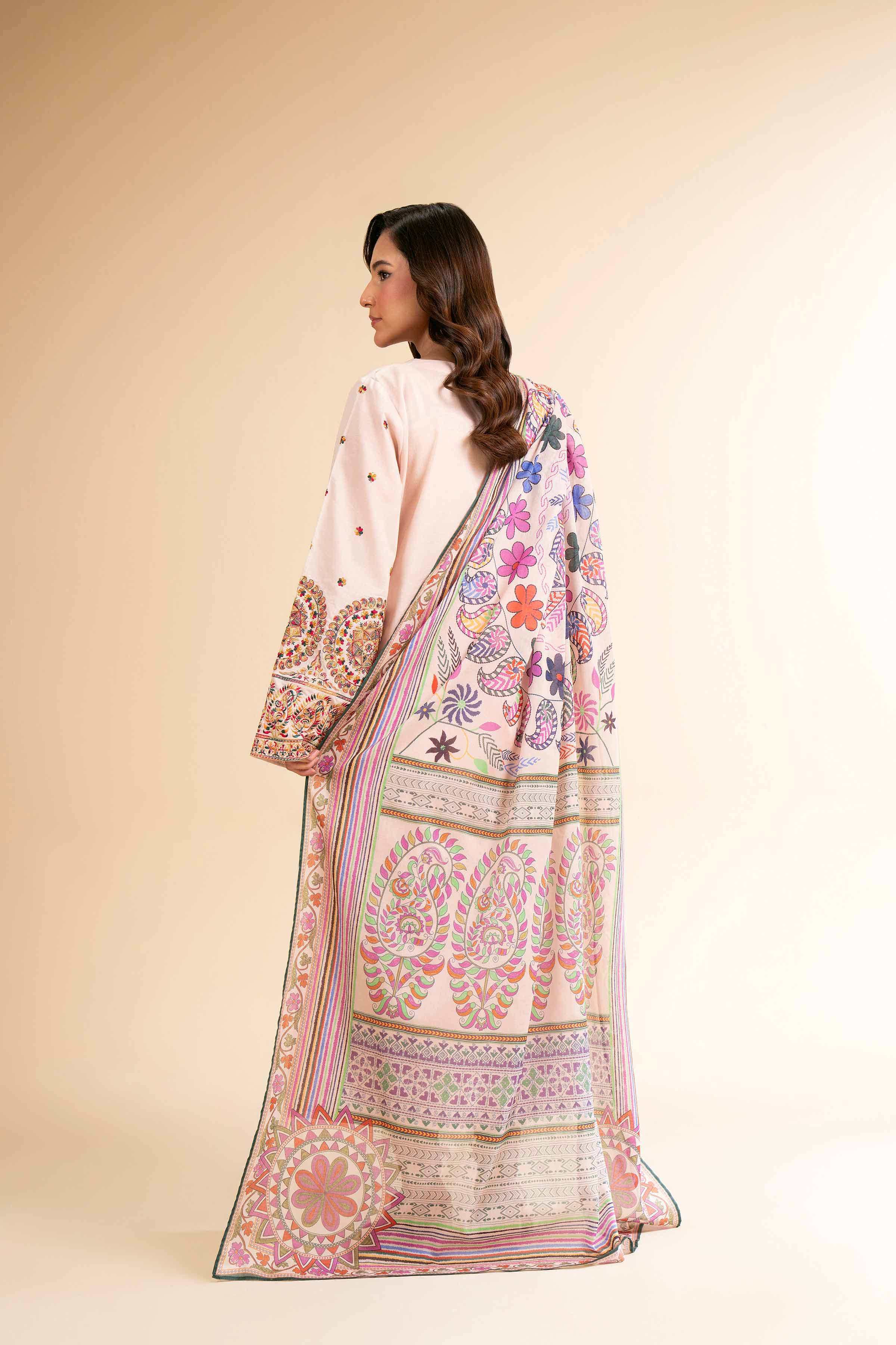 3 Piece - Digital Printed Embroidered Suit - 42501581 for Women - Unstitched Collection | Nishat | Shop Online