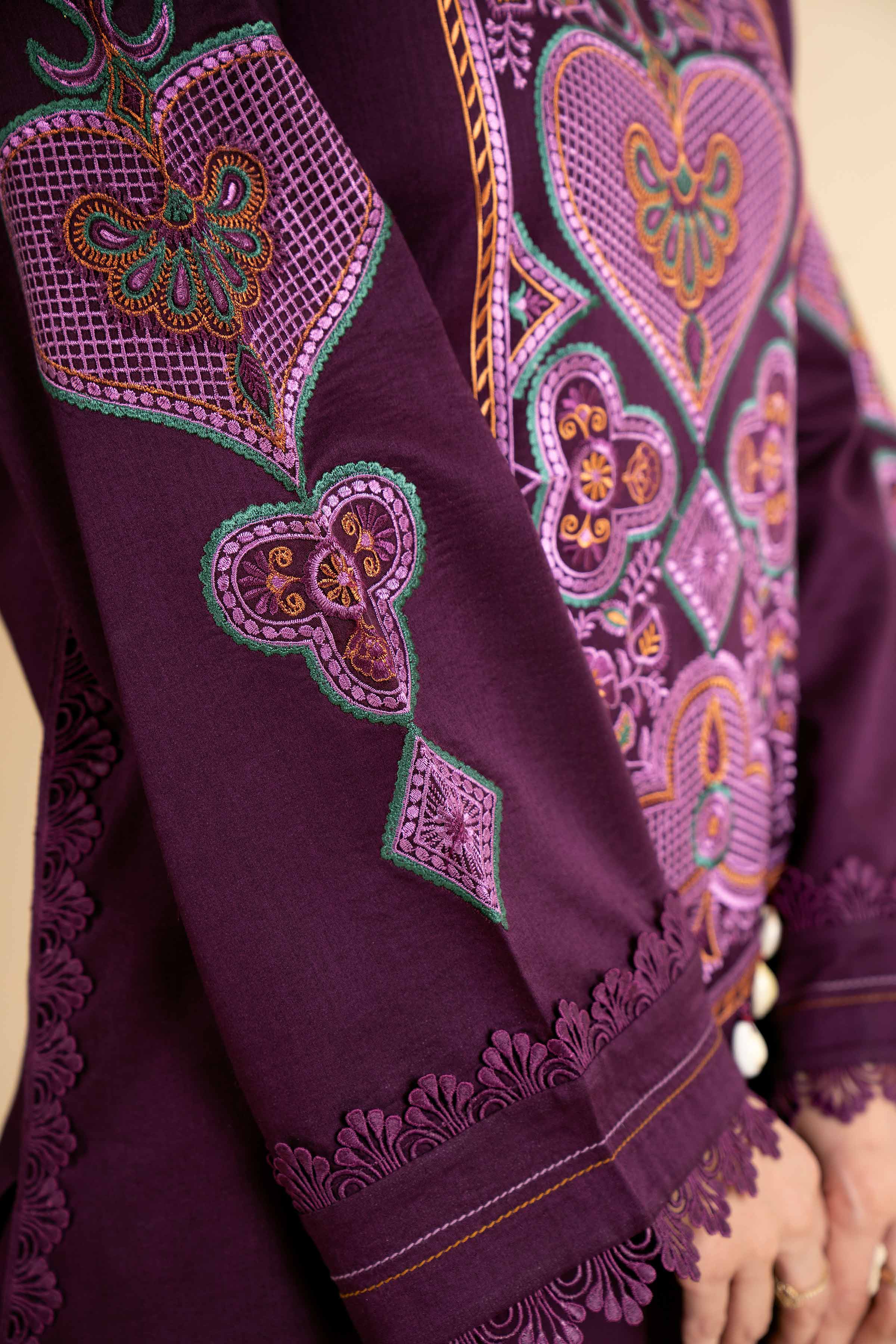 3 Piece - Digital Printed Embroidered Suit - 42501583 for Women - Unstitched Collection | Nishat | Shop Online
