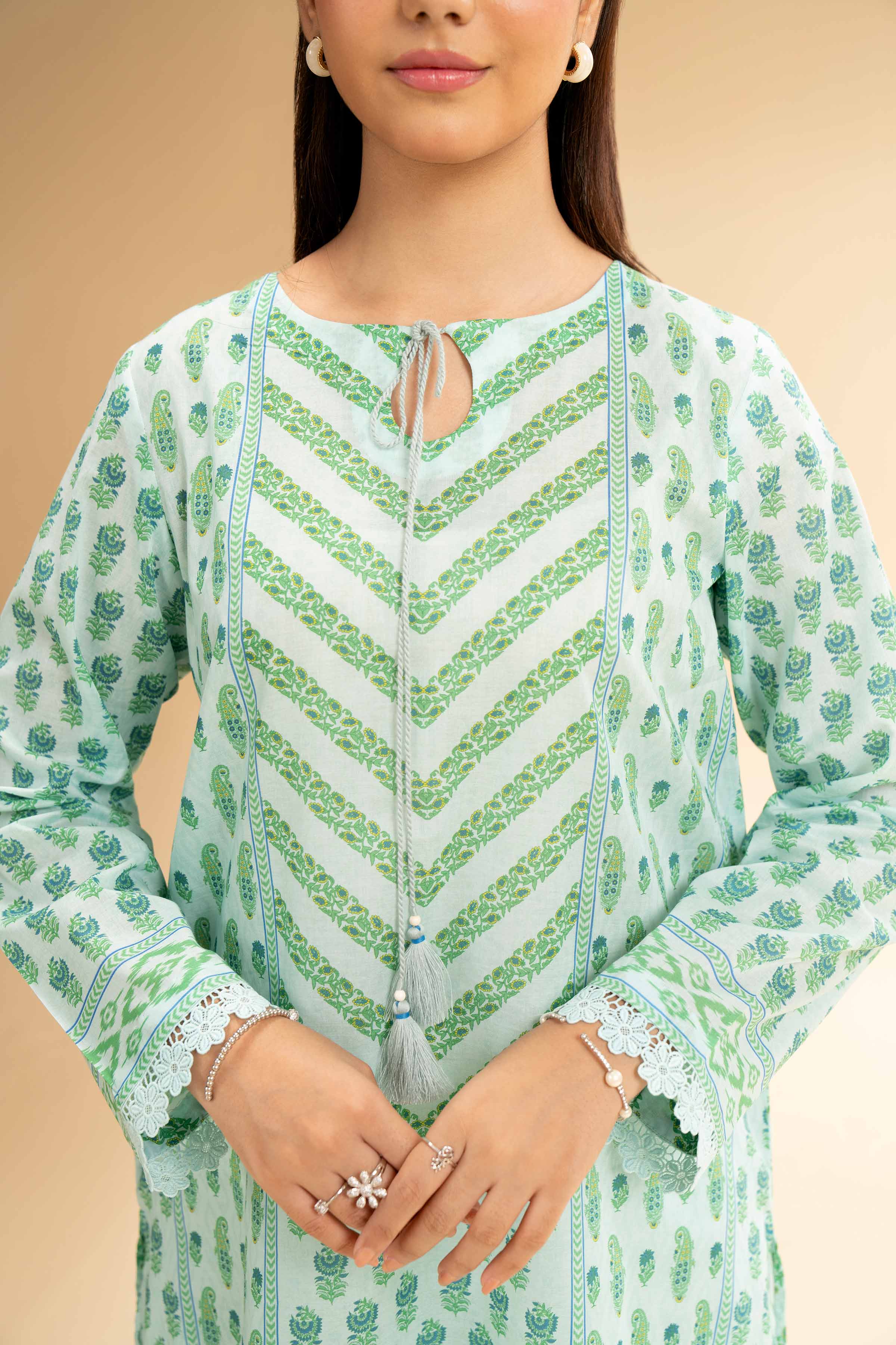 3 Piece - Digital Printed Suit - 42501592 for Women - Unstitched Collection | Nishat | Shop Online